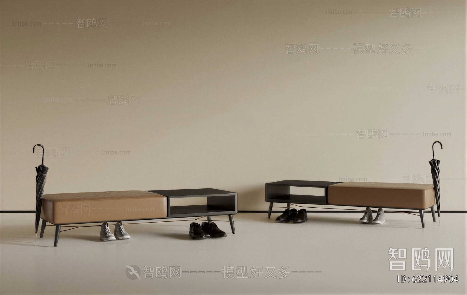 Modern Stool For Changing Shoes