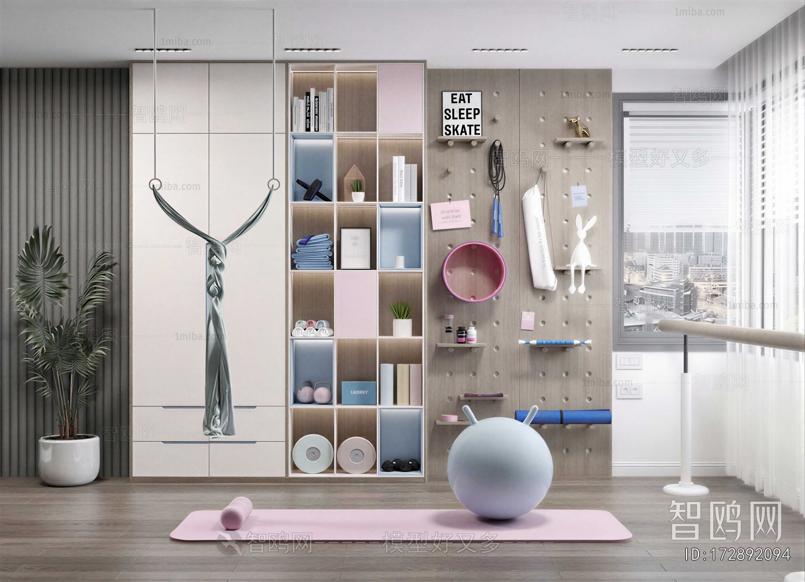 Modern Home Fitness Room