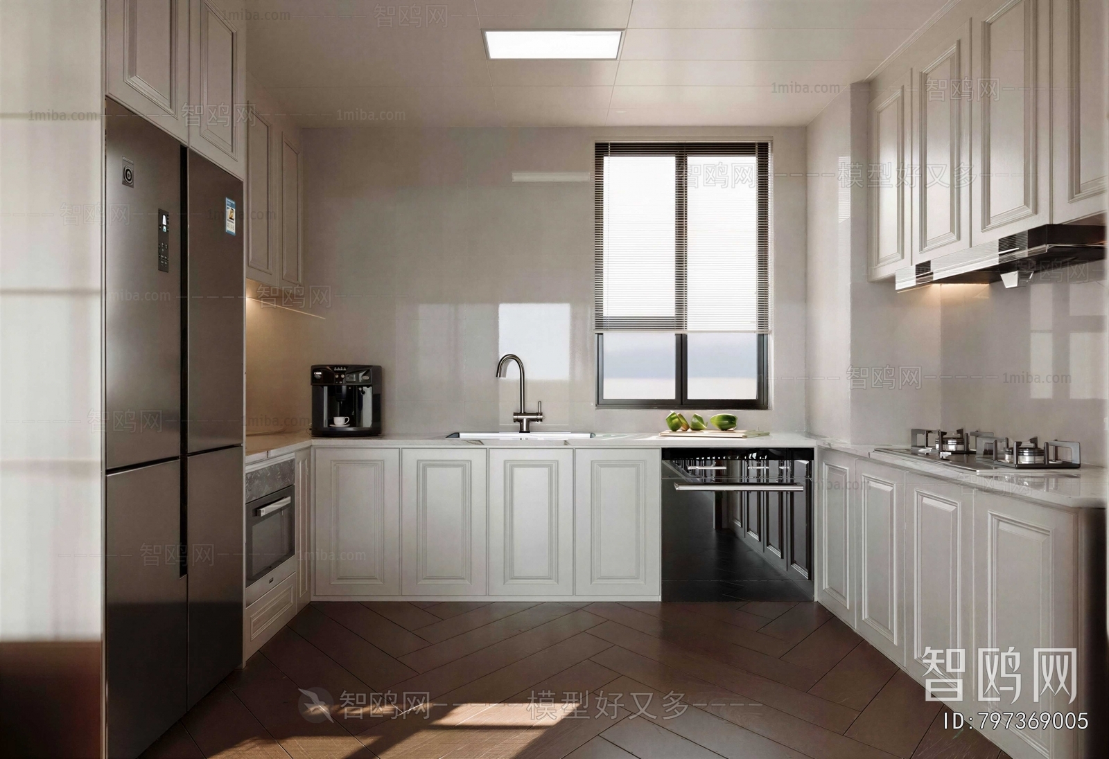 American Style Open Kitchen