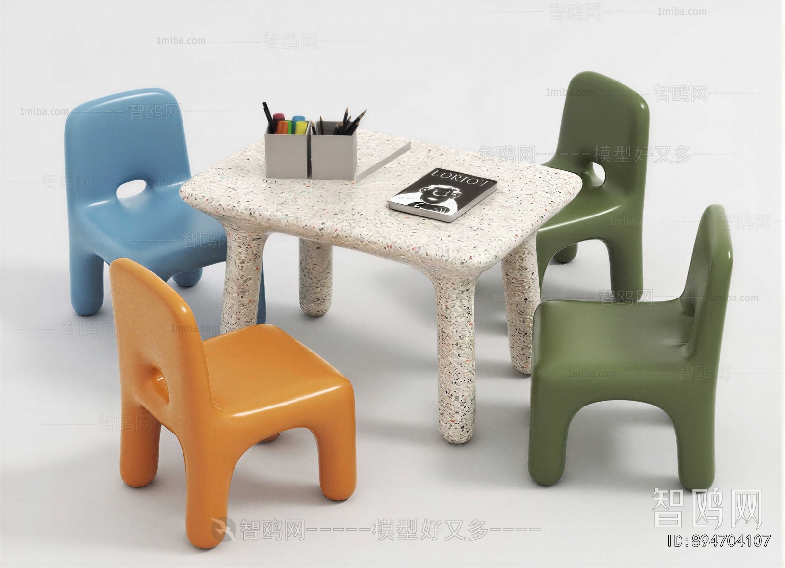 Modern Children's Table/chair