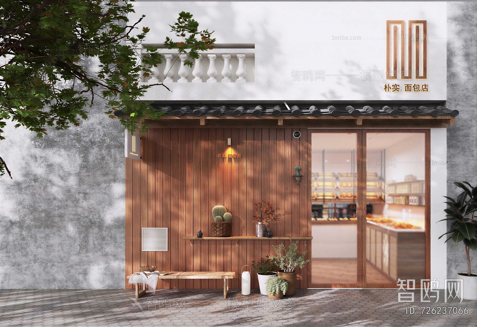 New Chinese Style Facade Element