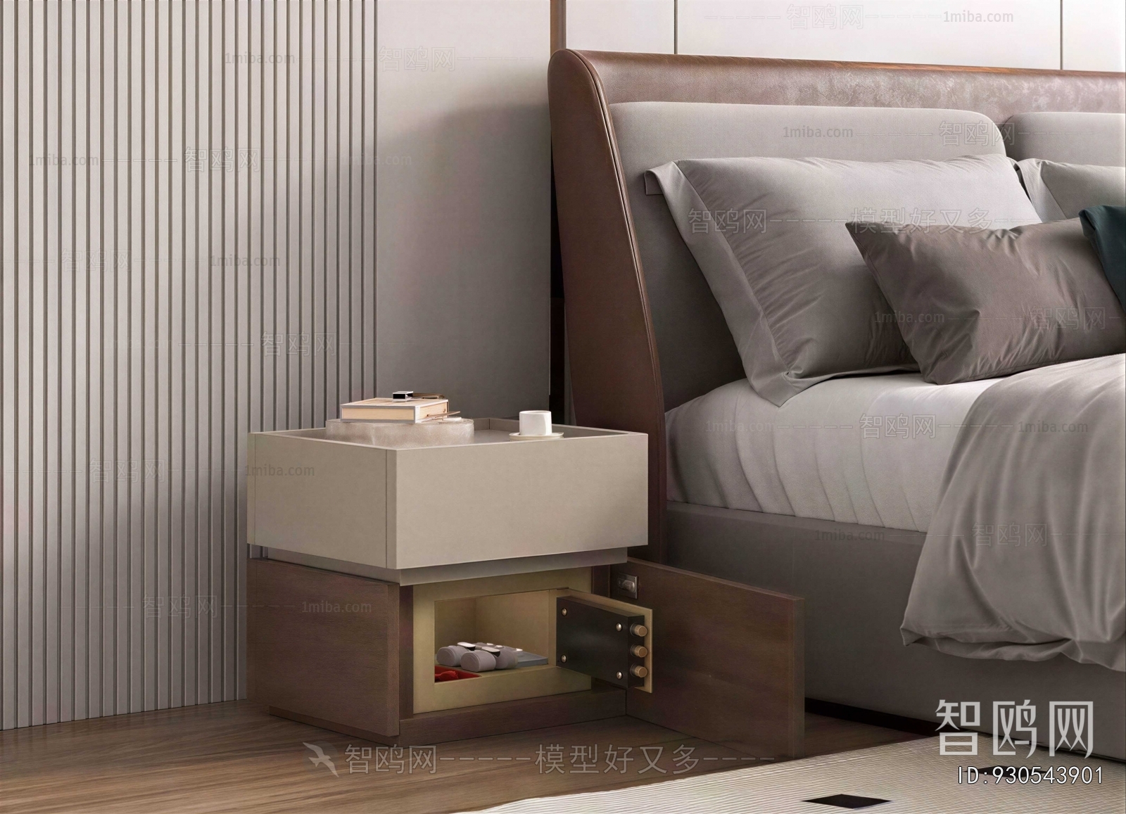 Modern Bedside Cupboard