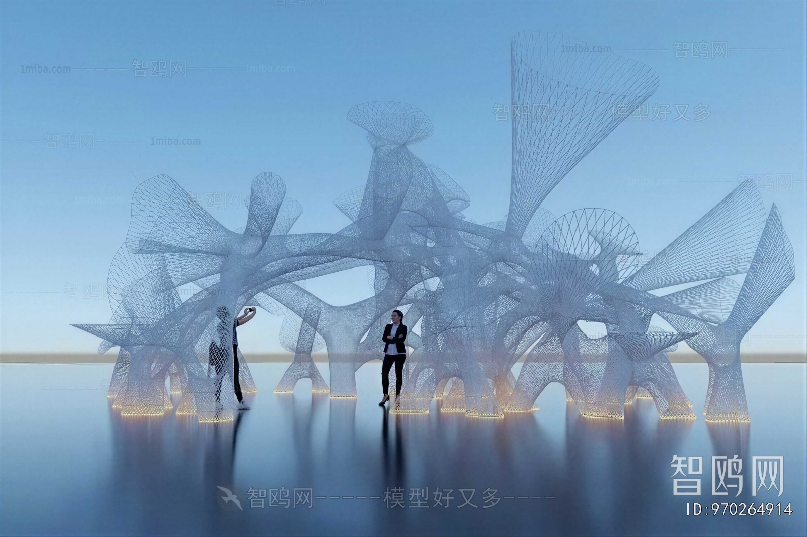 Modern Sculpture Sketch