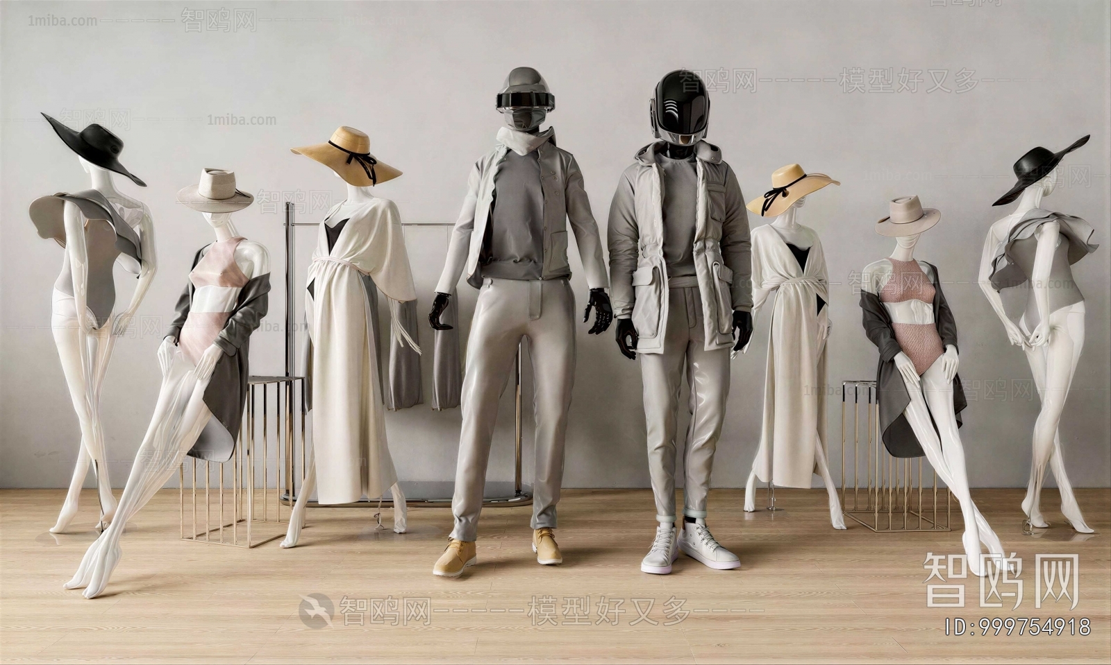 Modern Fashion Model