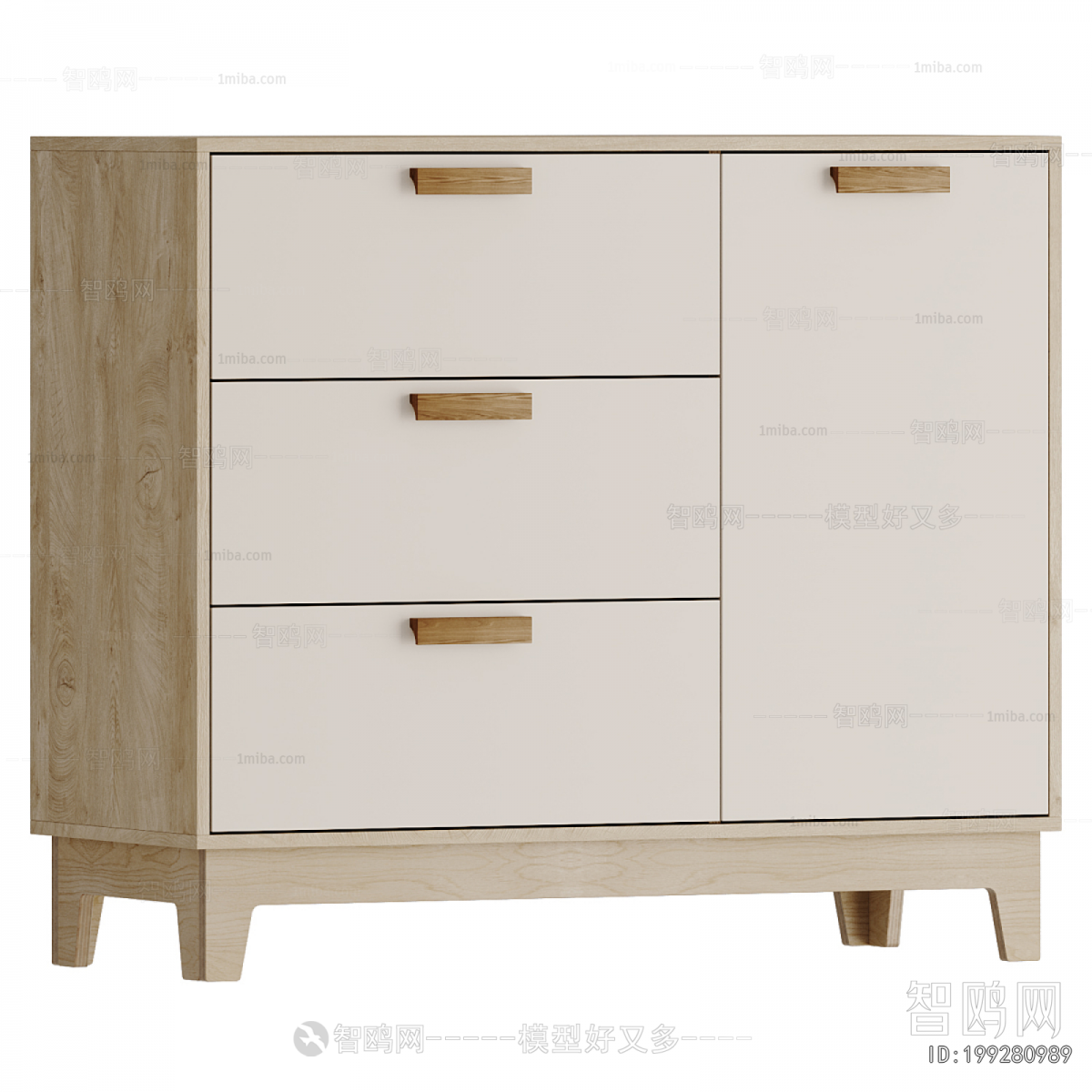 Nordic Style Side Cabinet