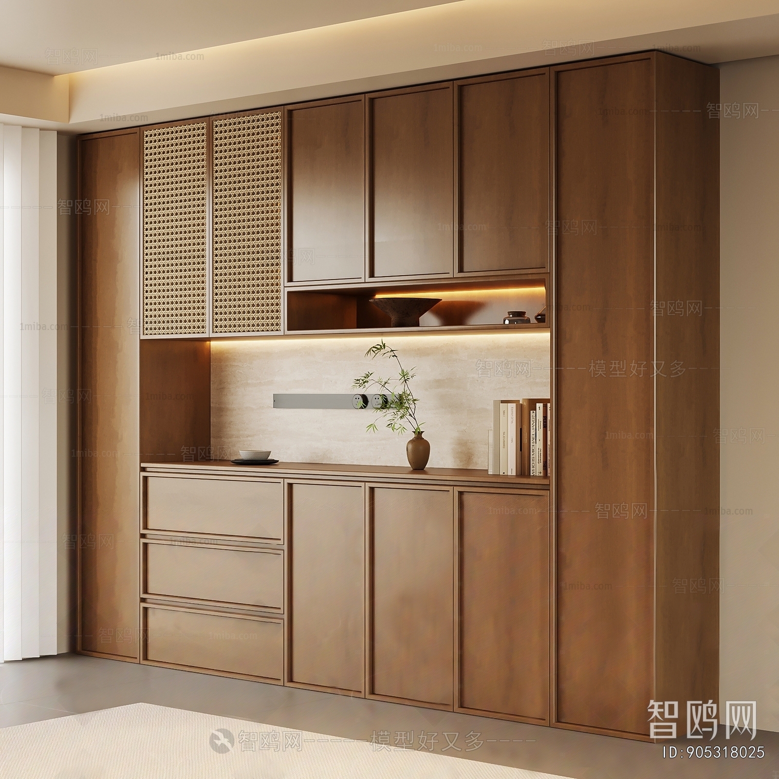 New Chinese Style Sideboard