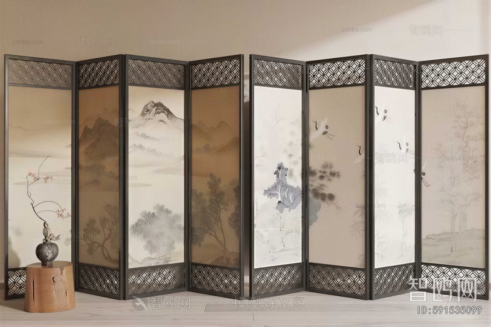 New Chinese Style Partition