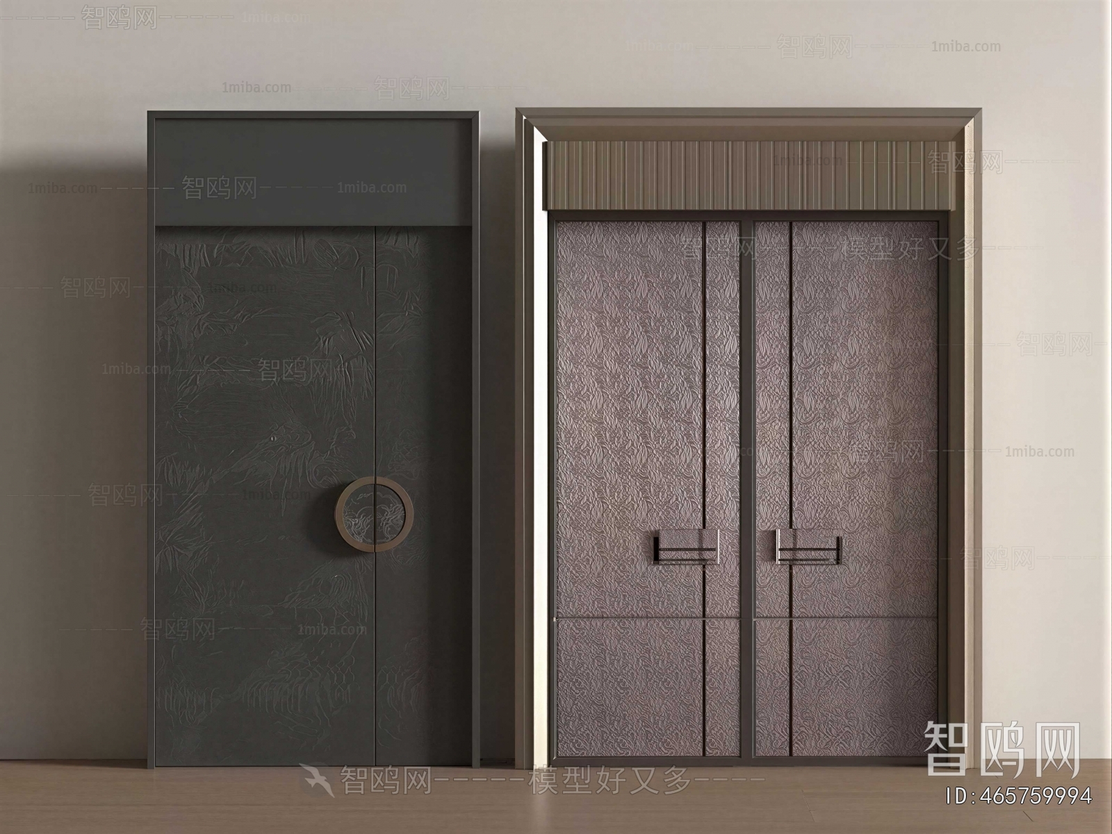 New Chinese Style Entrance Door