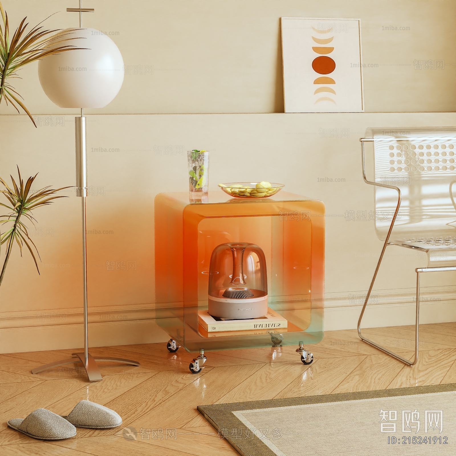 Modern Bedside Cupboard