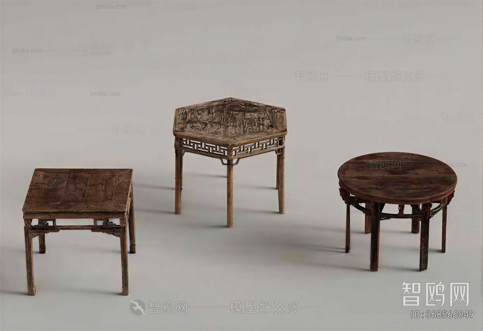 Wabi-sabi Style Stool