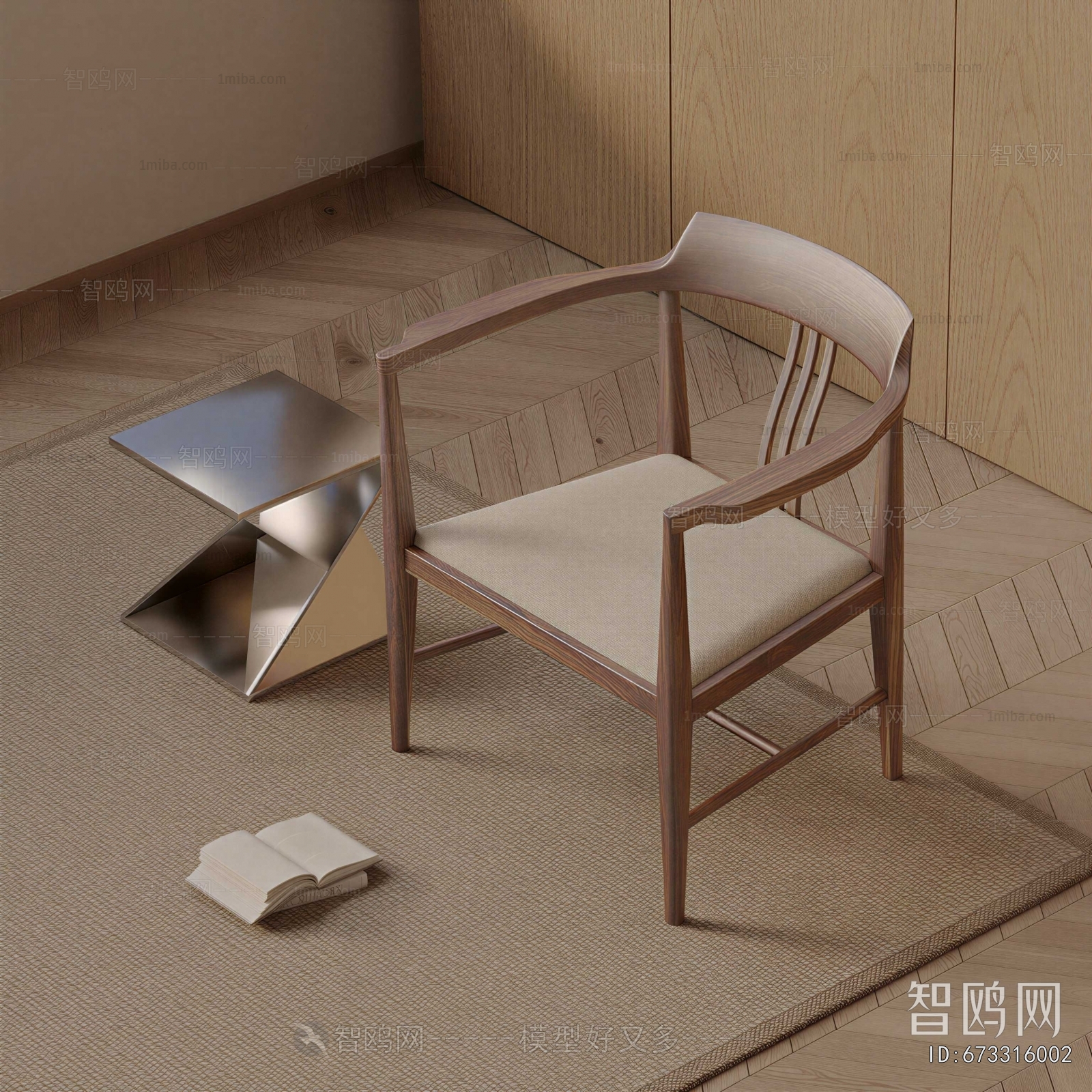 New Chinese Style Lounge Chair