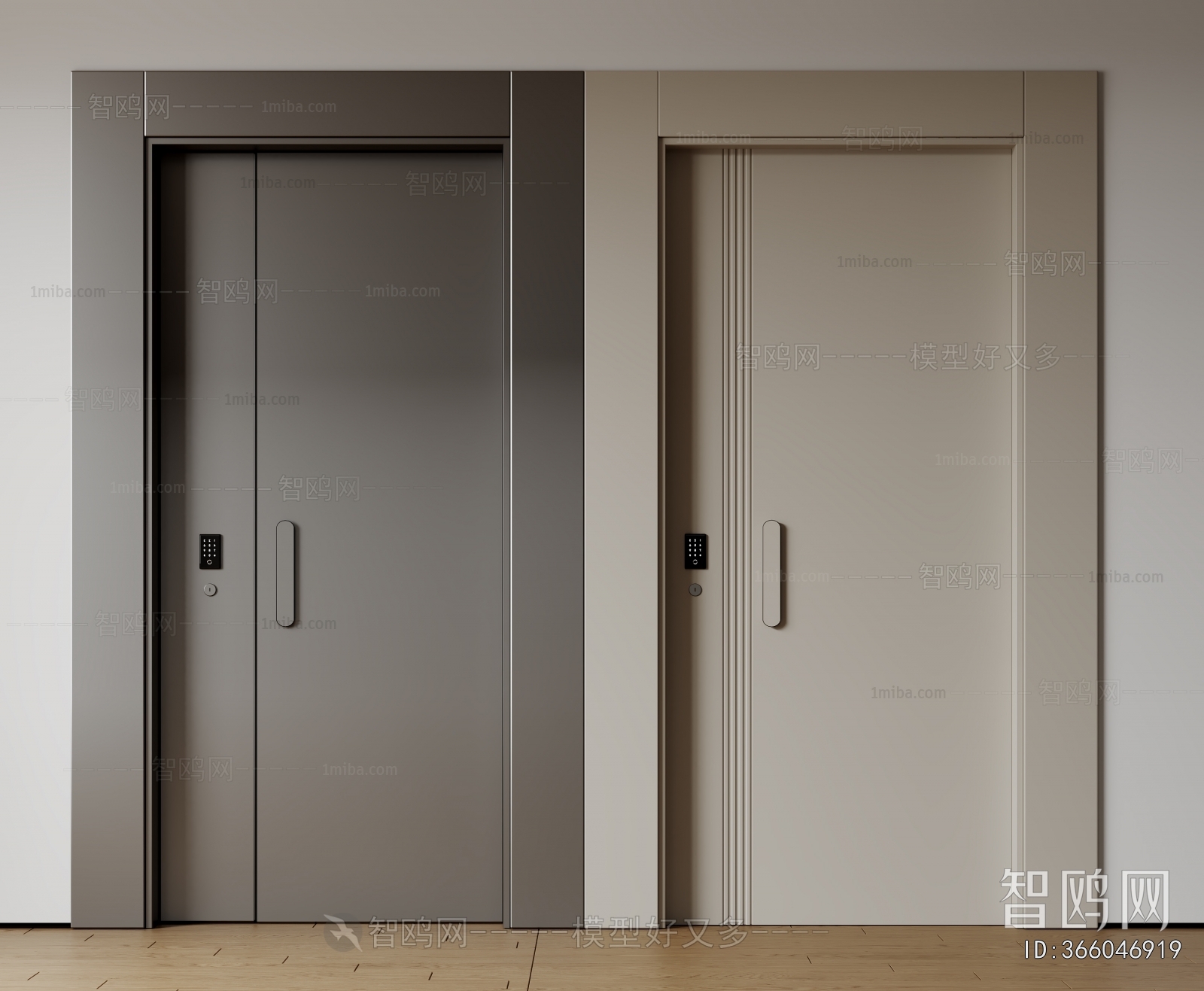 Modern Entrance Door