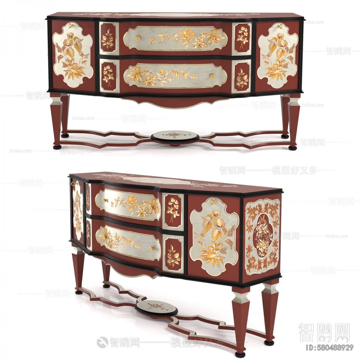 European Style Decorative Cabinet