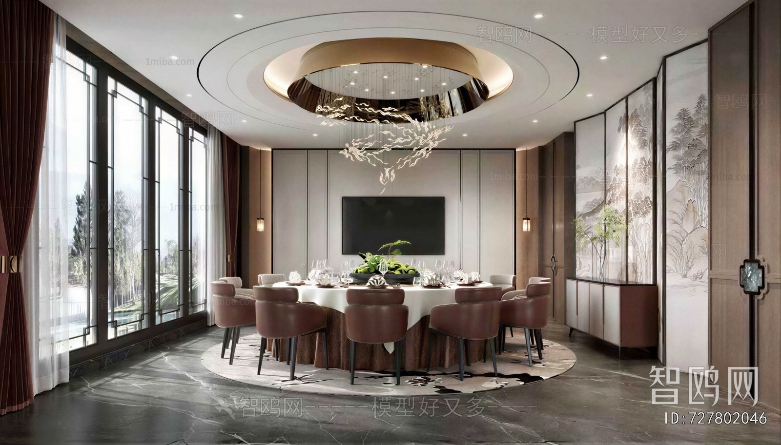 New Chinese Style Restaurant Box