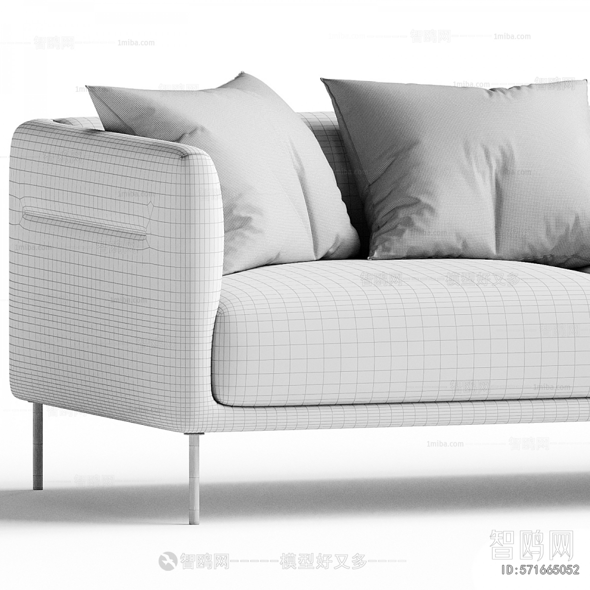 Modern Three-seat Sofa