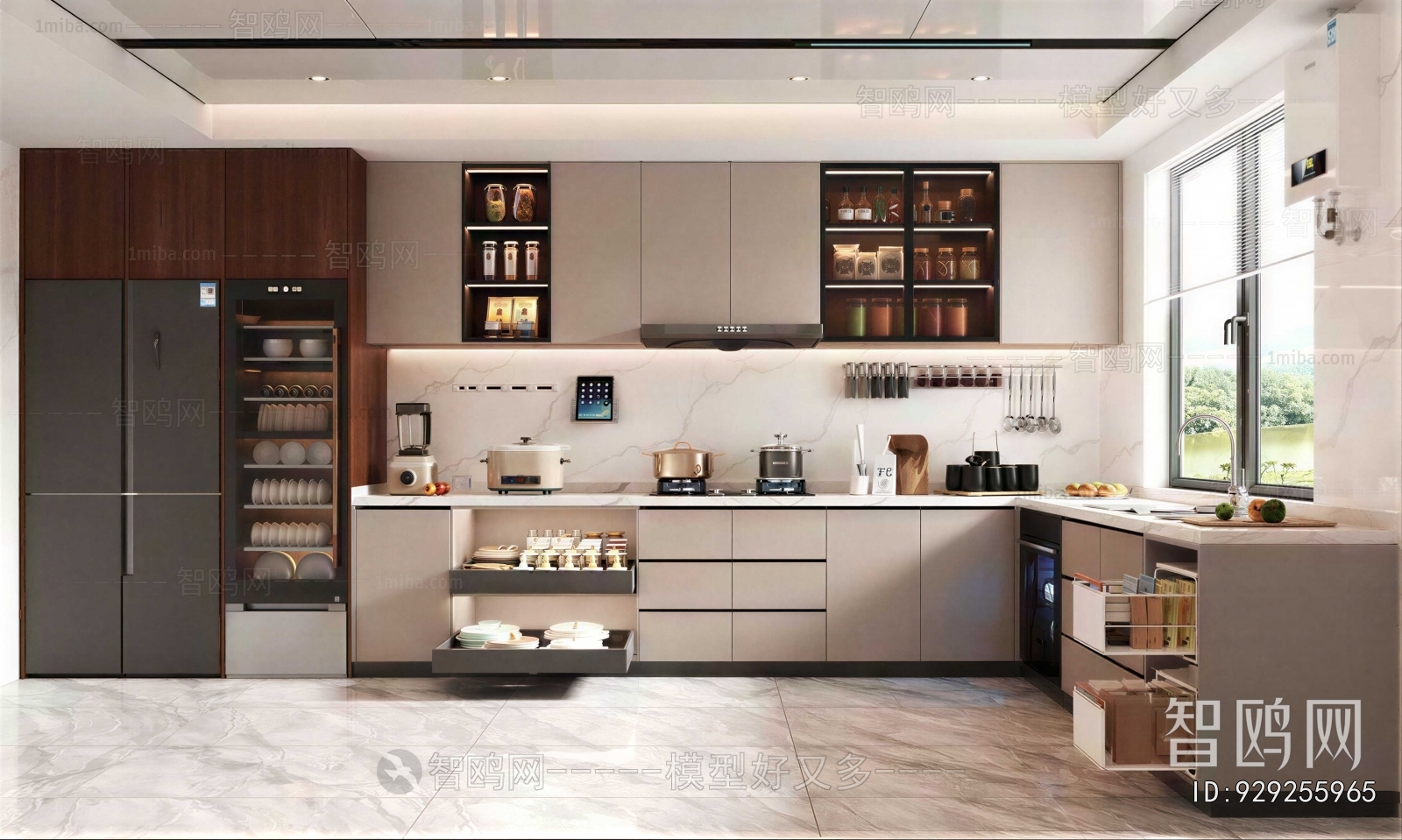 Modern The Kitchen