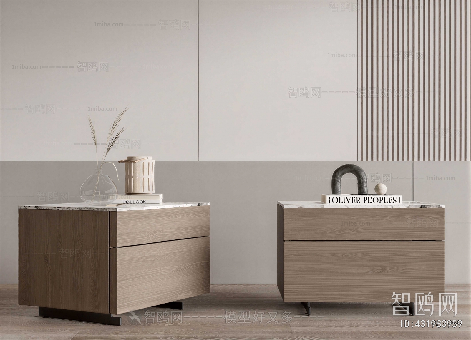 Modern Bedside Cupboard