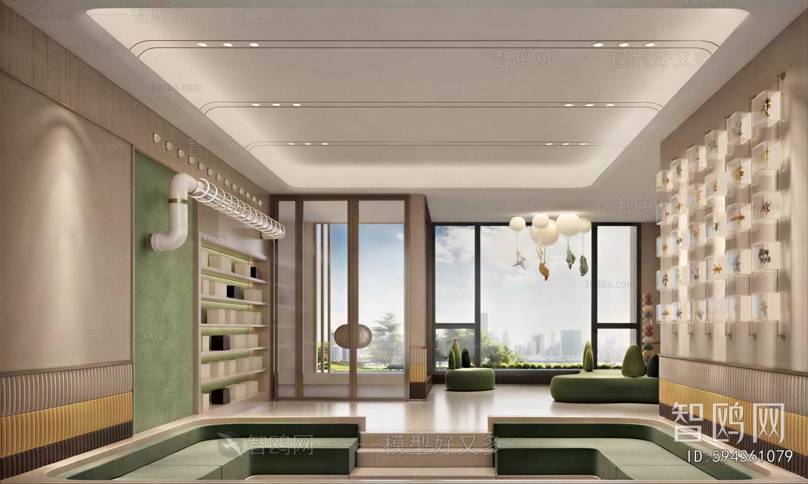 Modern Children's Amusement Park