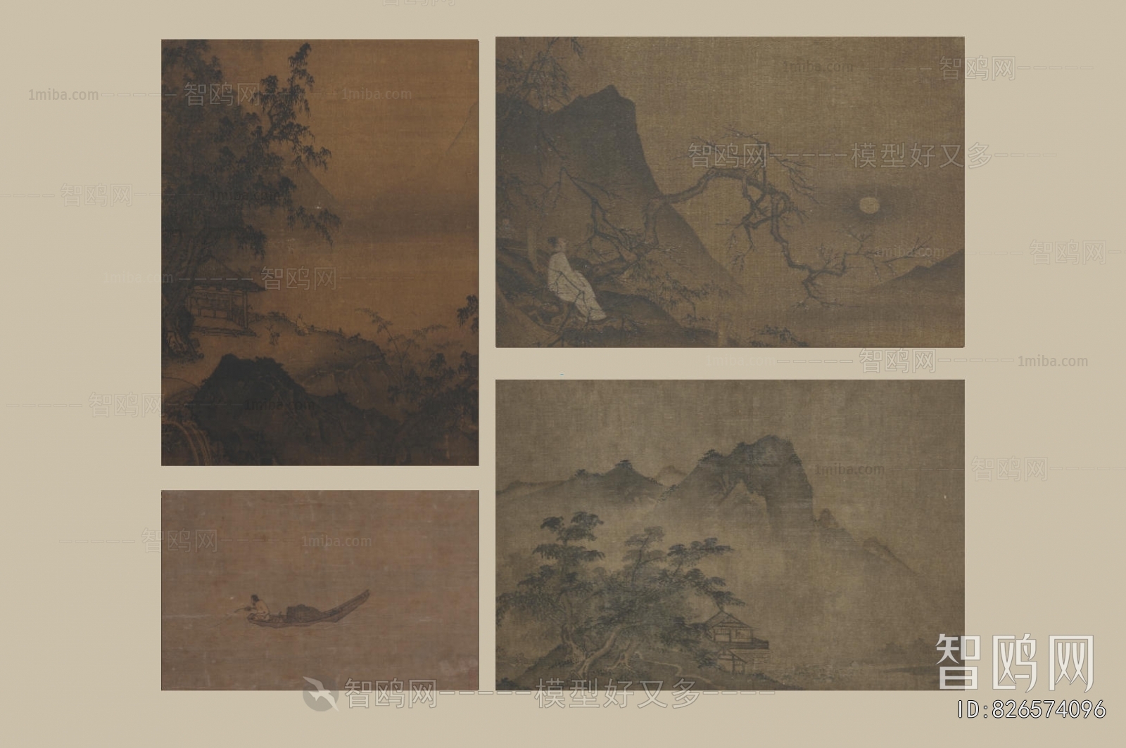 New Chinese Style Painting