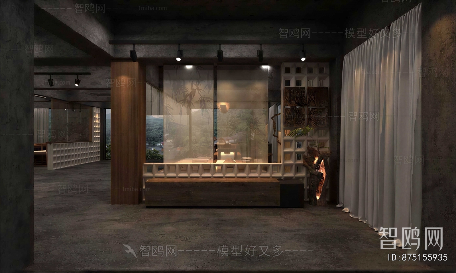 New Chinese Style Tea Shop