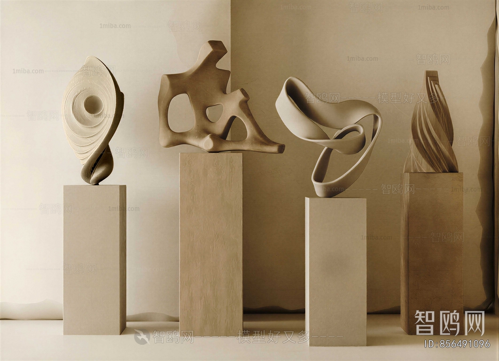 Wabi-sabi Style Sculpture