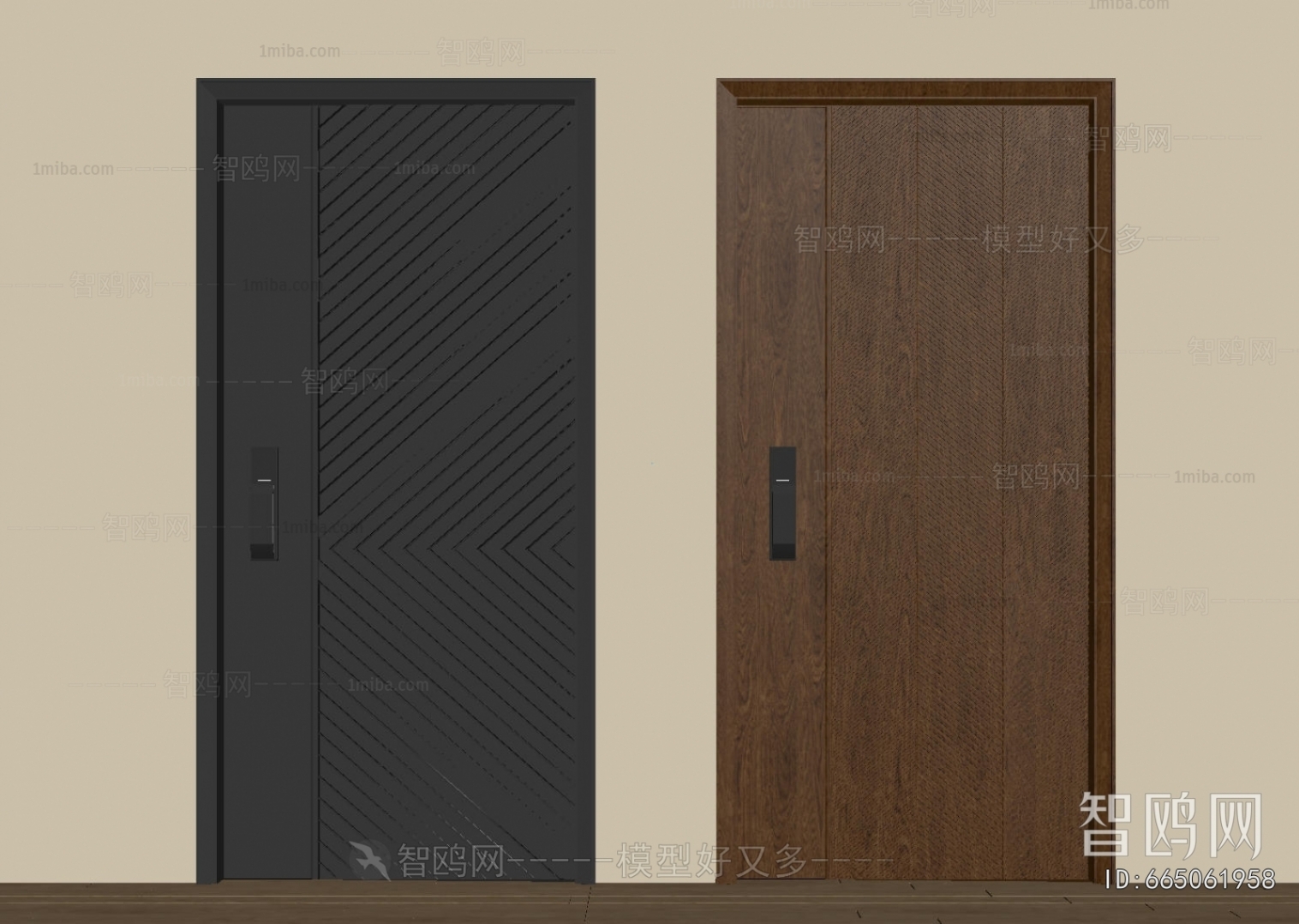 Modern Entrance Door