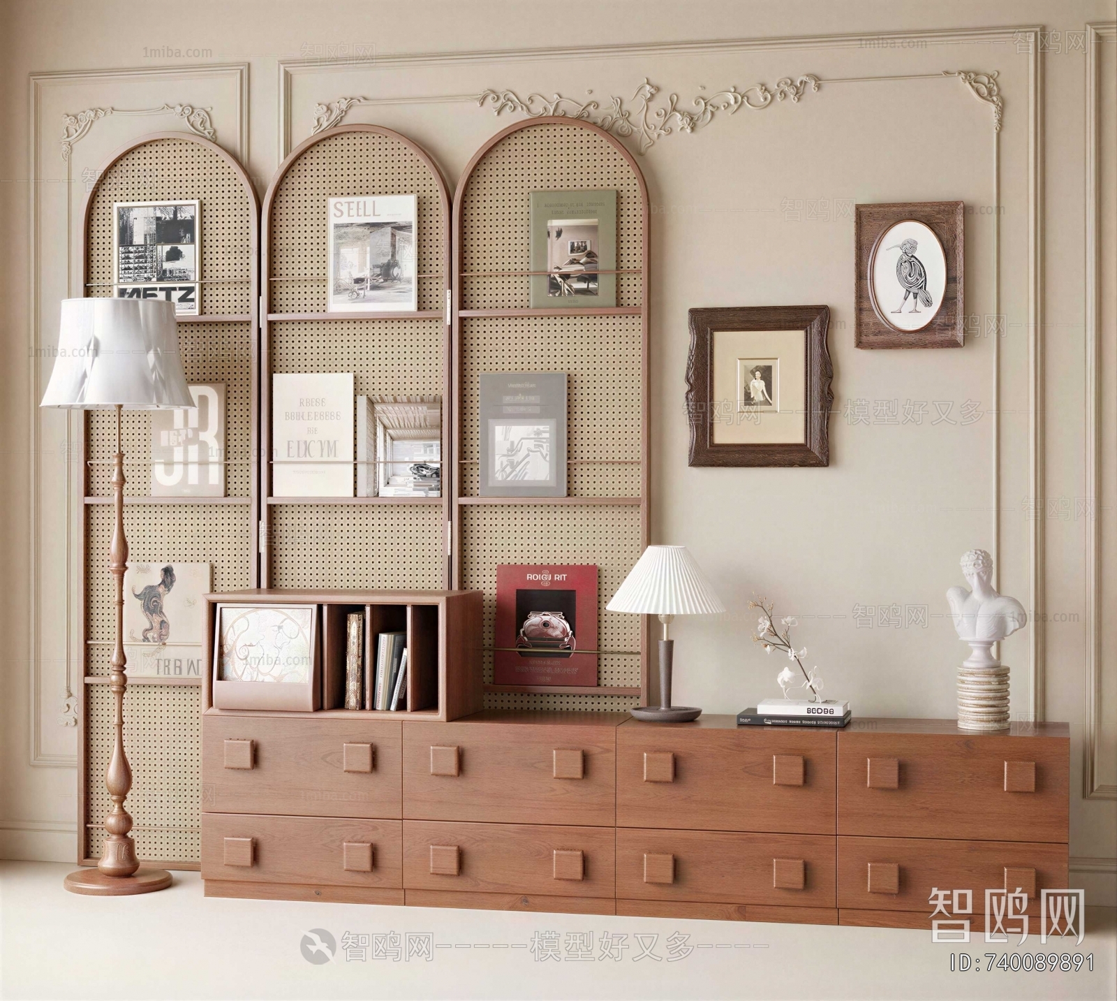 Nordic Style Bookcase