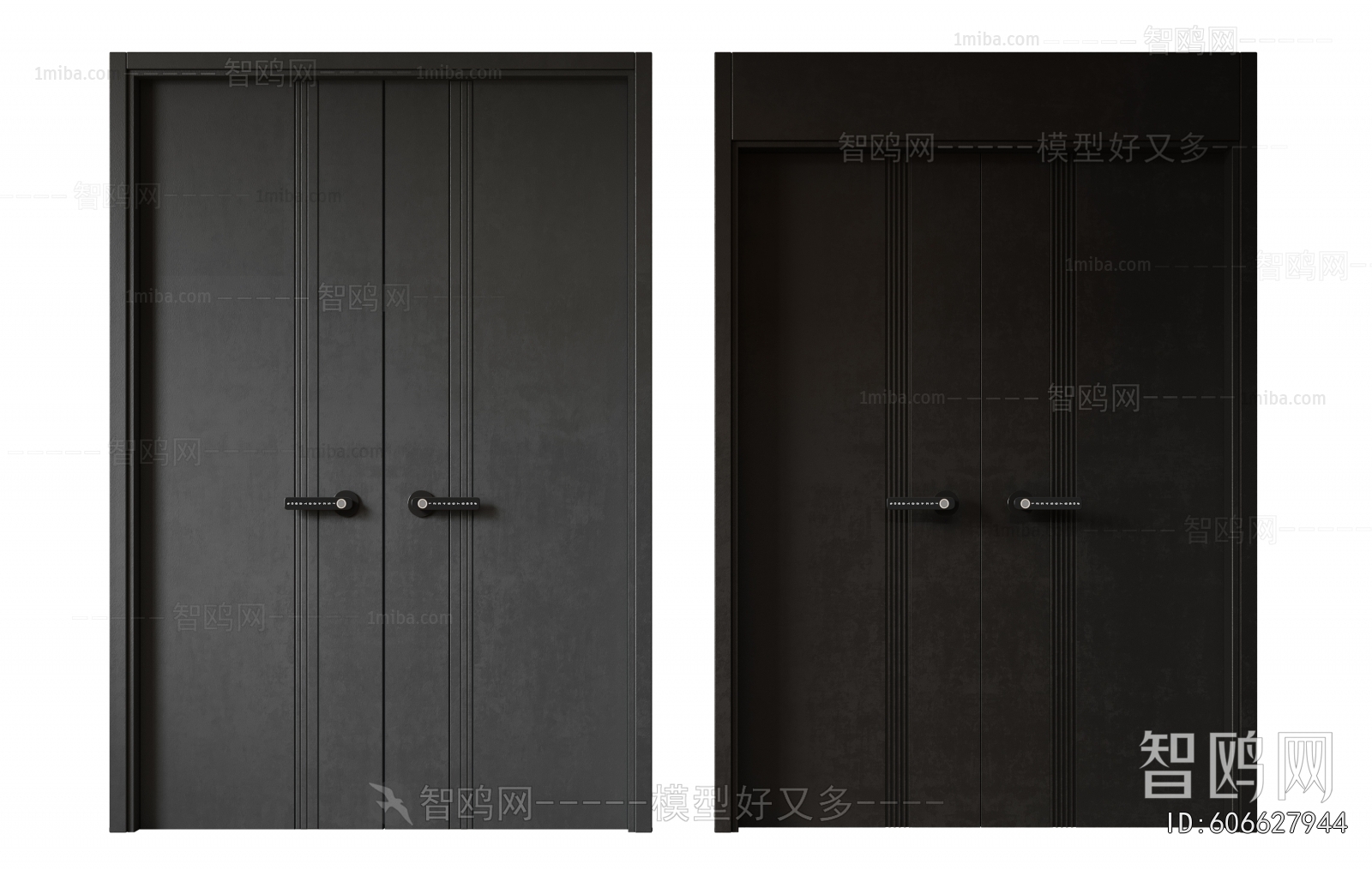 Modern Double Door