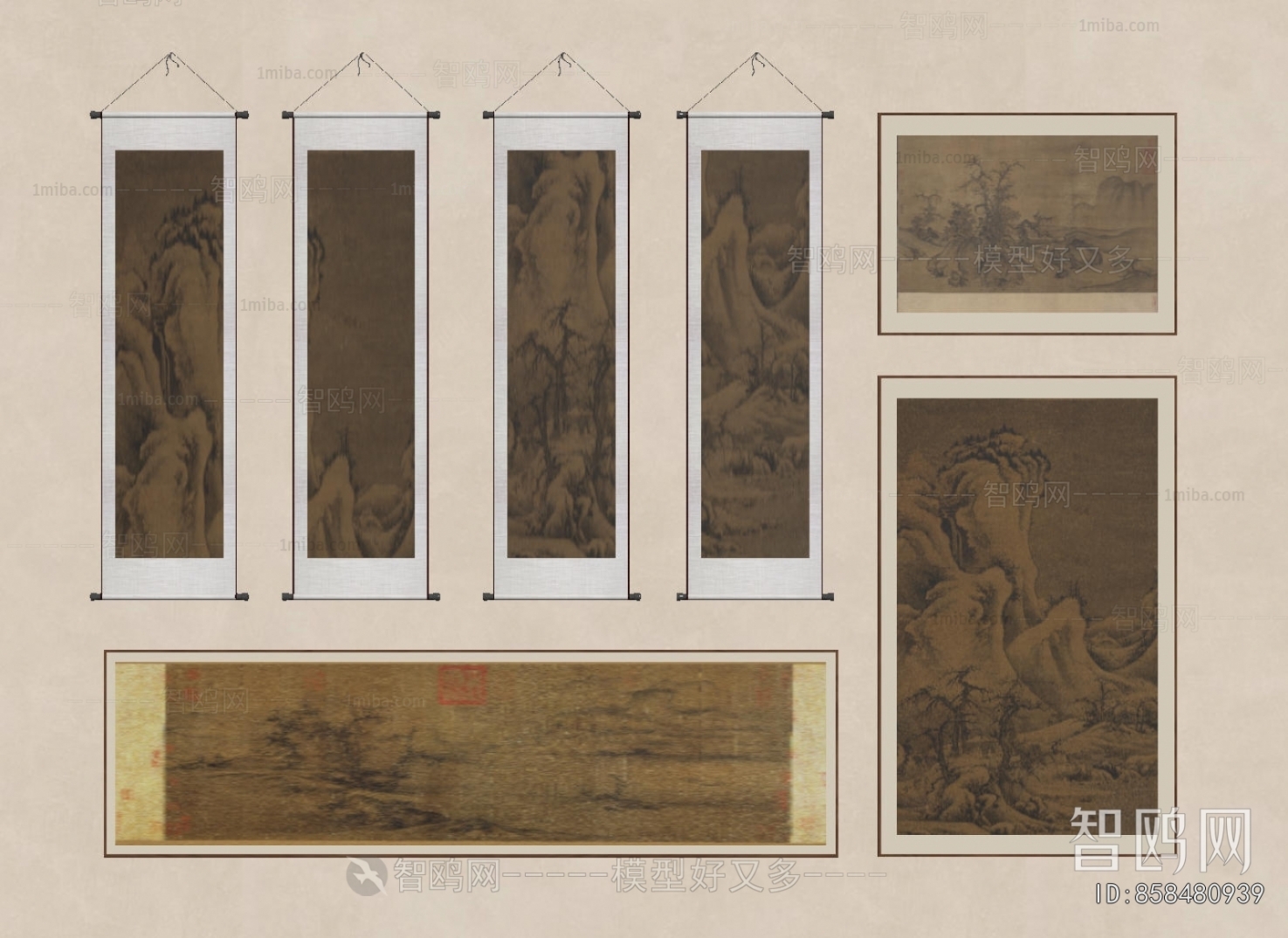 New Chinese Style Painting