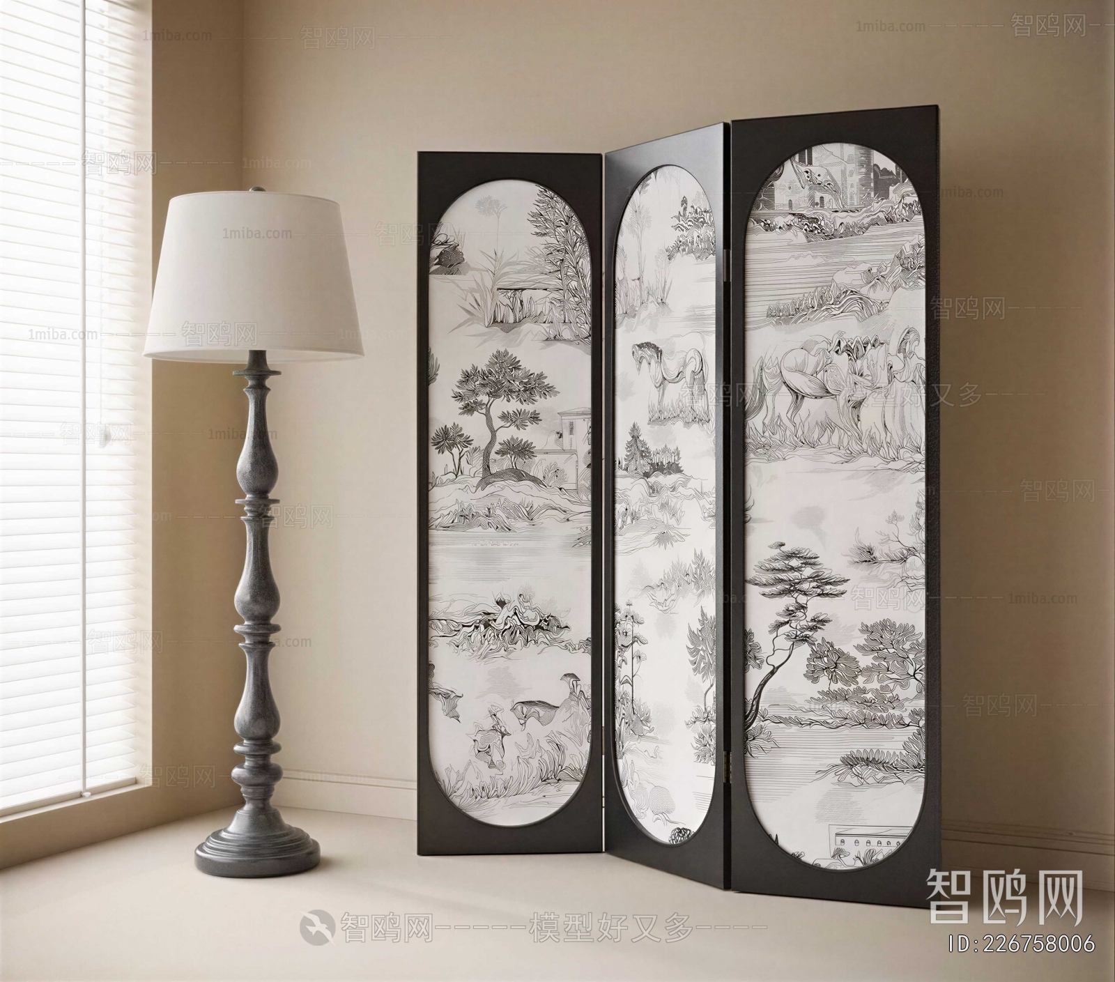 Retro Style Partition