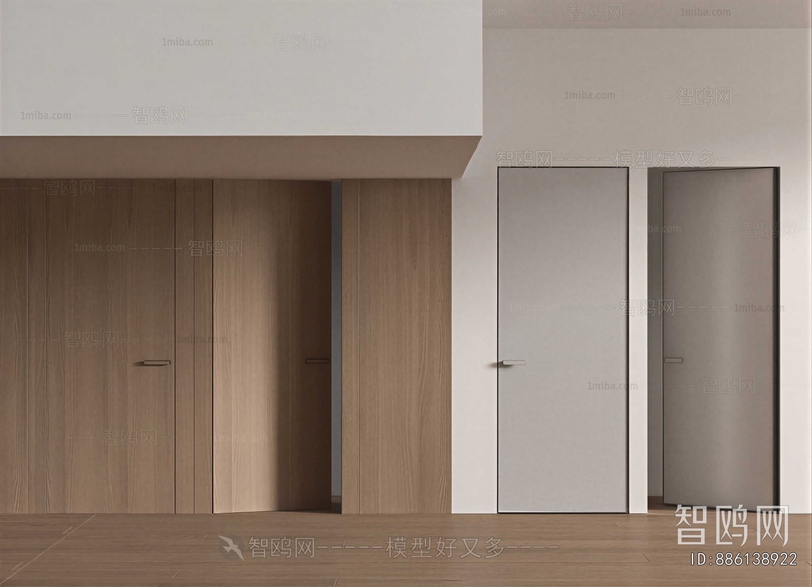 Modern Single Door