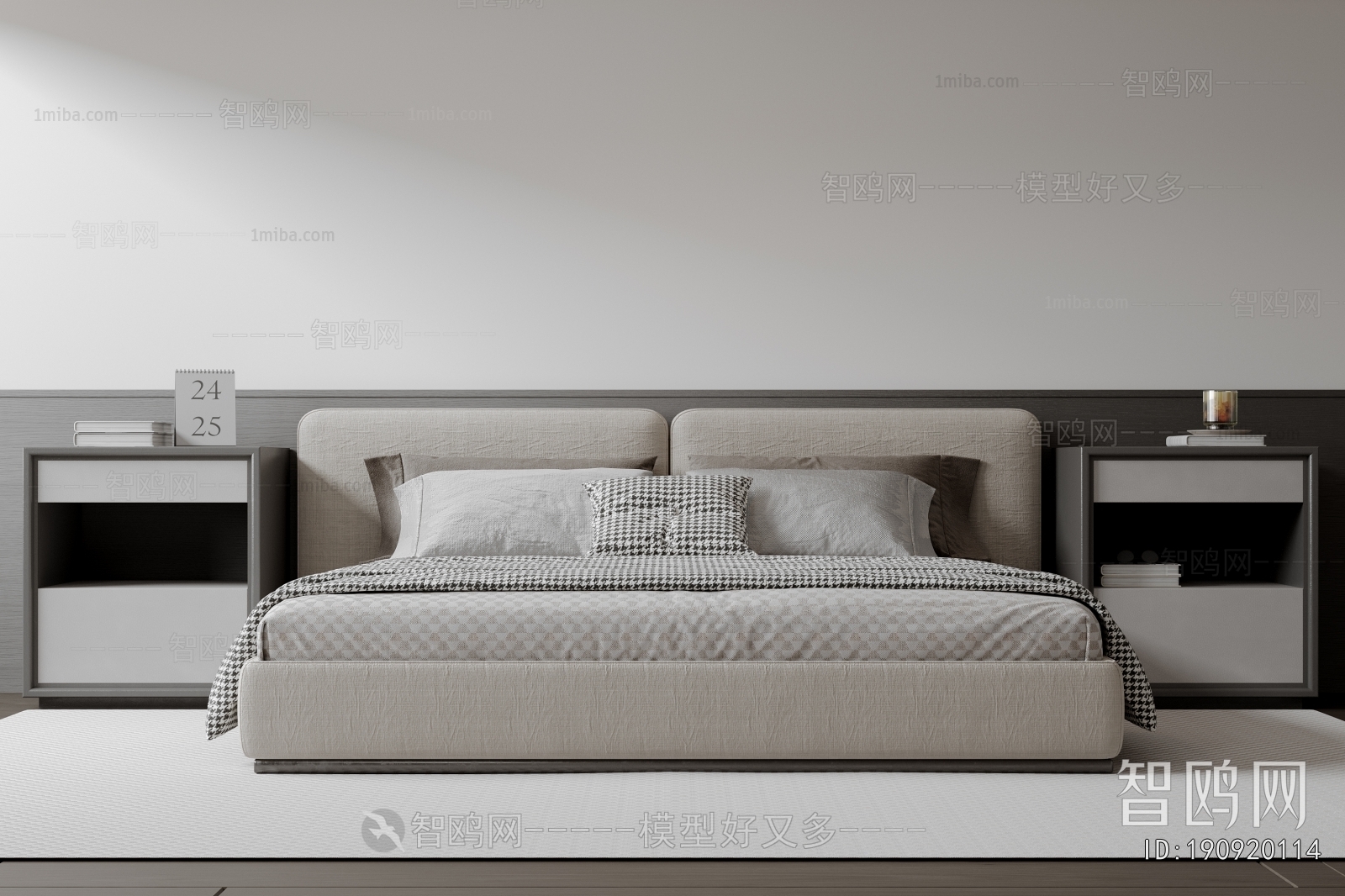 Modern Double Bed