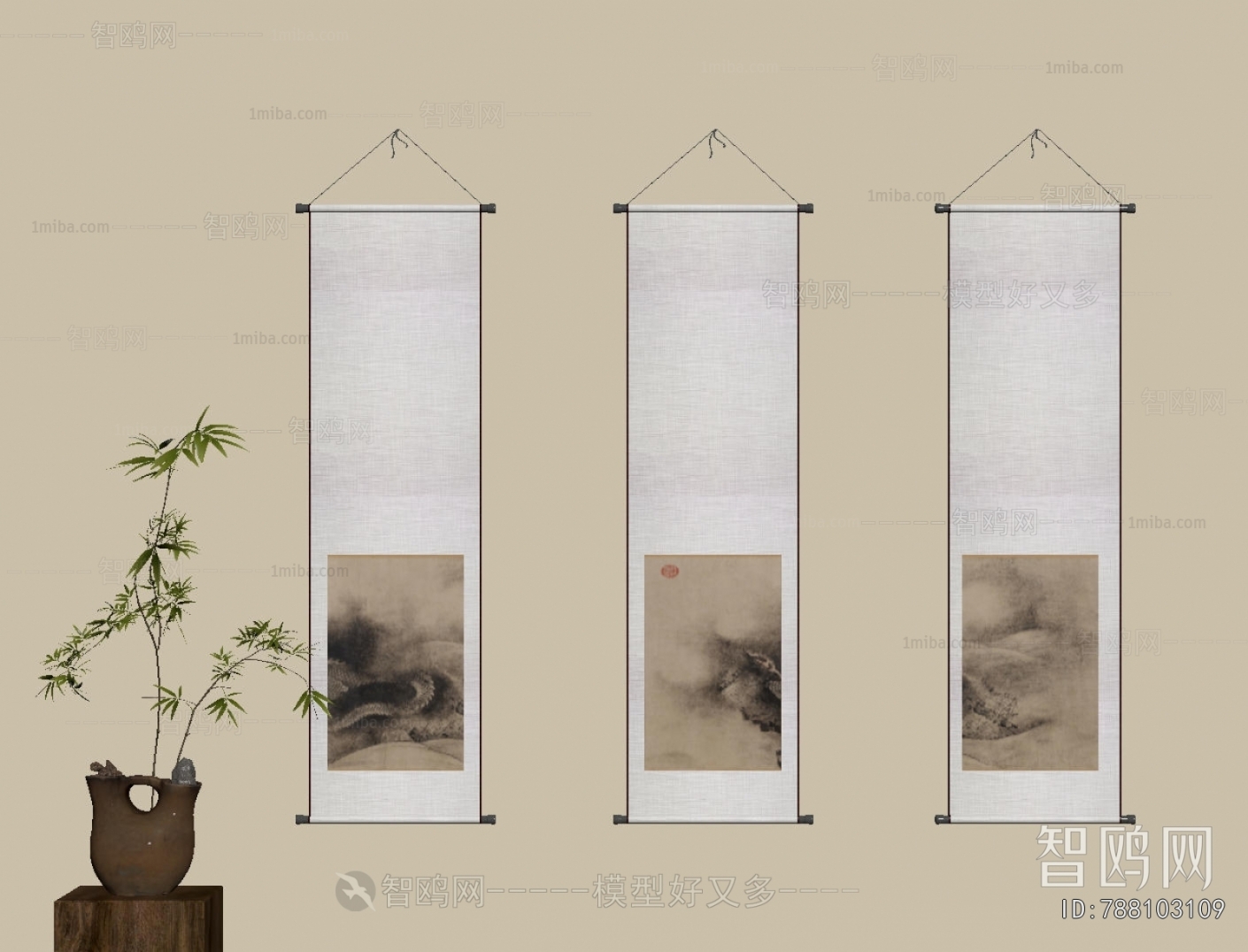 New Chinese Style Painting