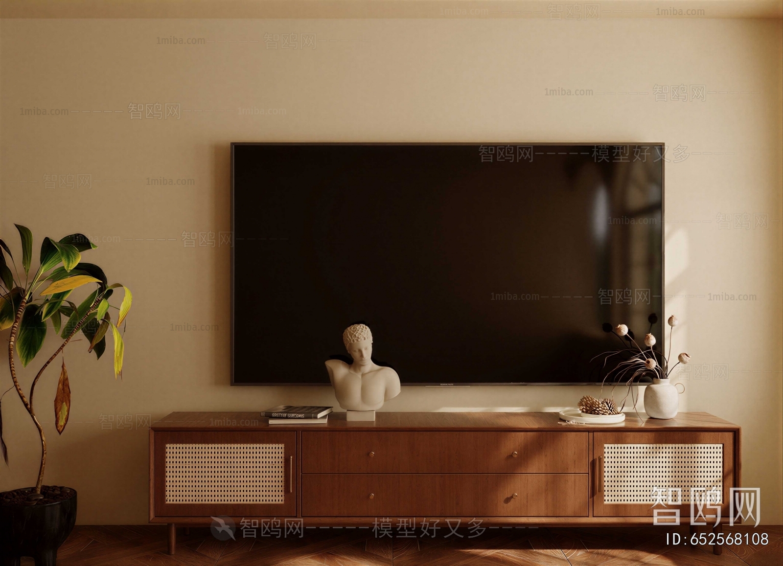 Retro Style TV Cabinet