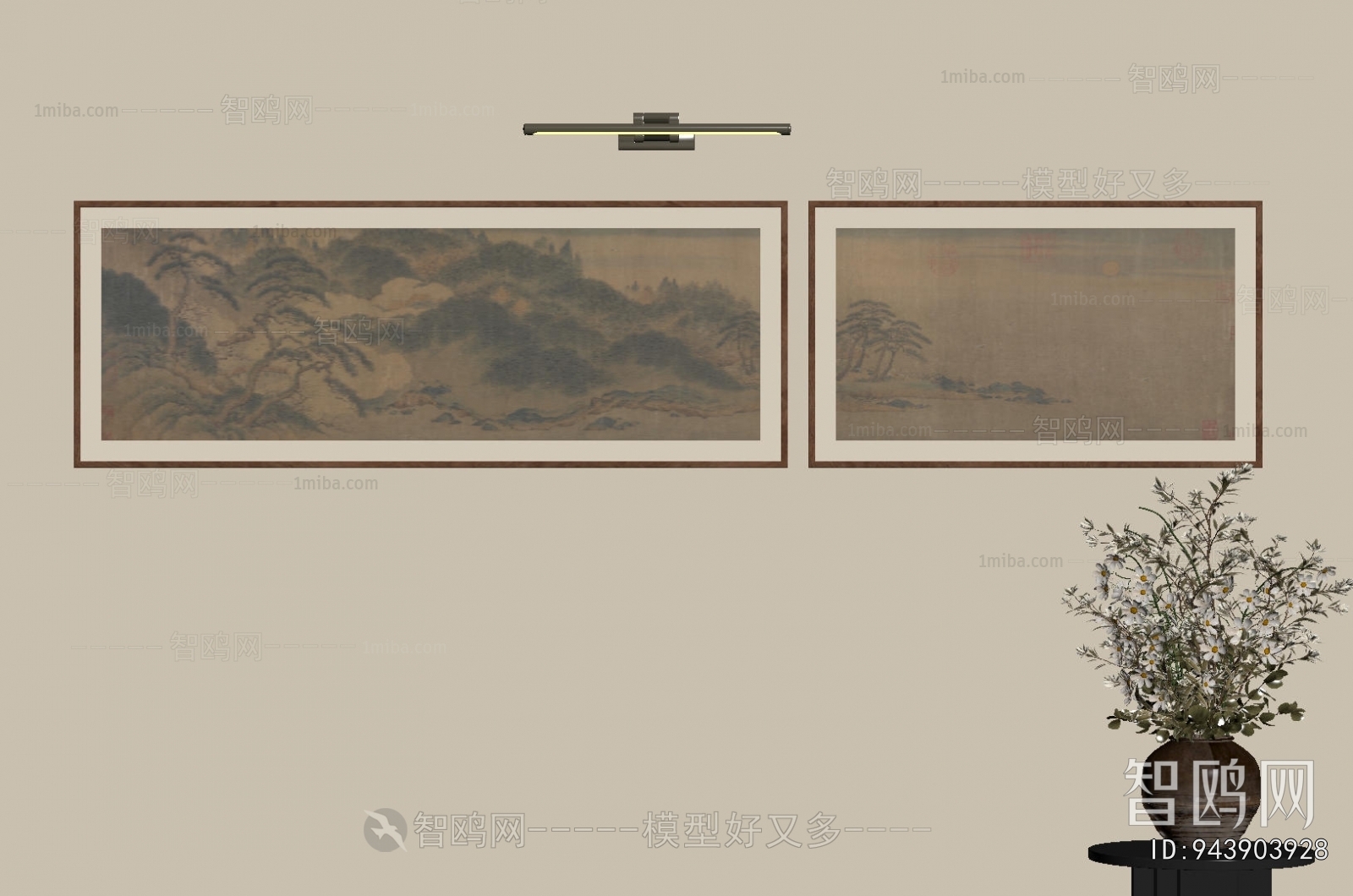New Chinese Style Painting