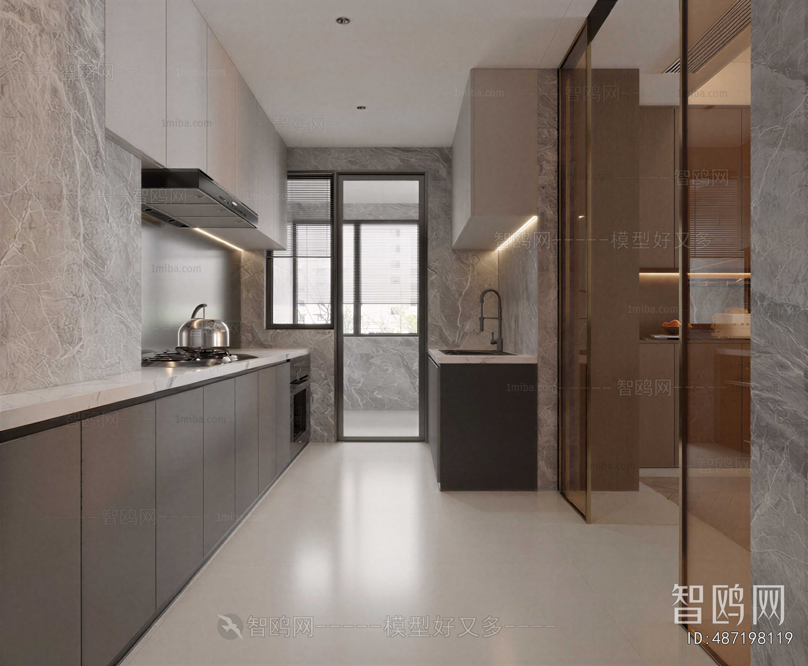 Modern The Kitchen