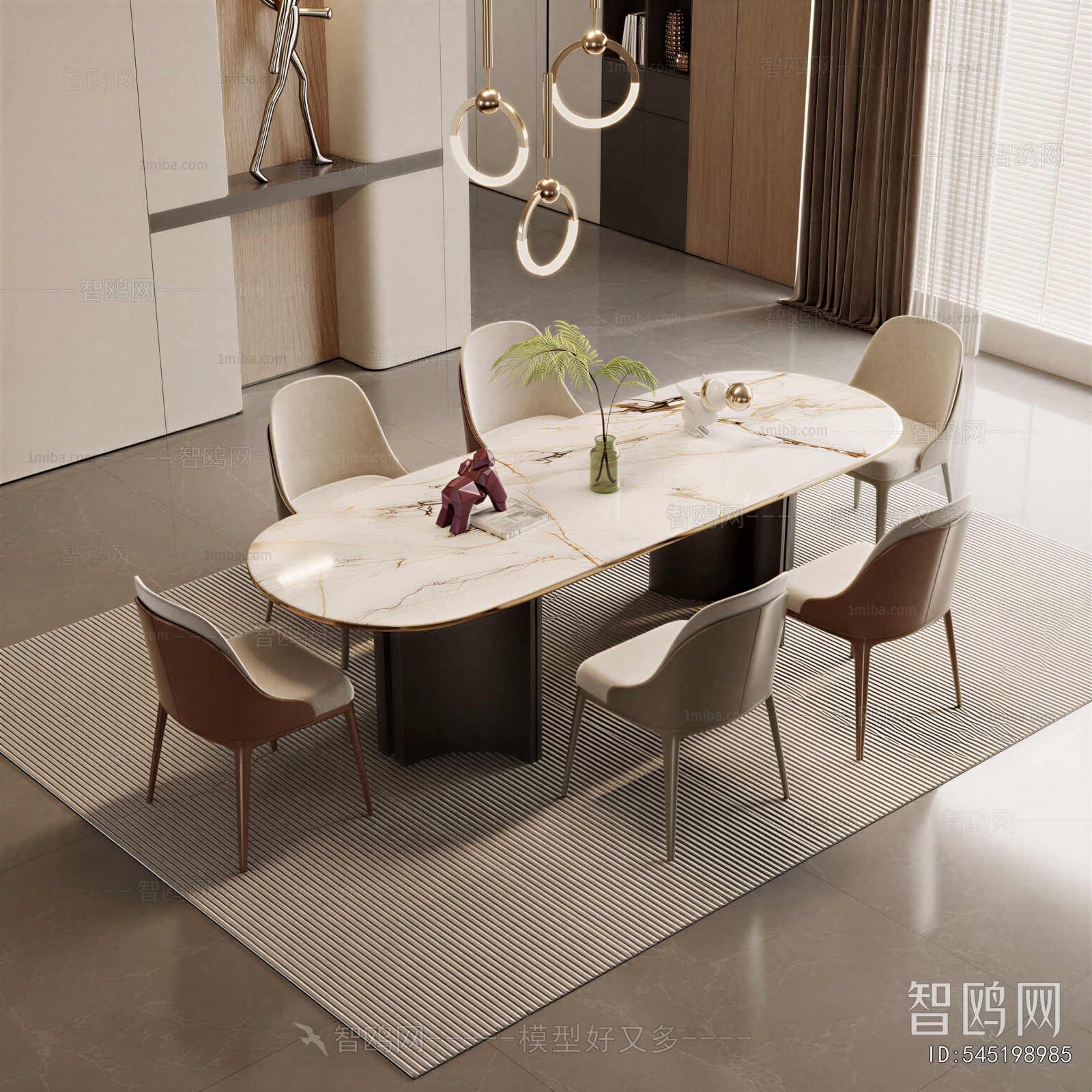 Modern Dining Table And Chairs