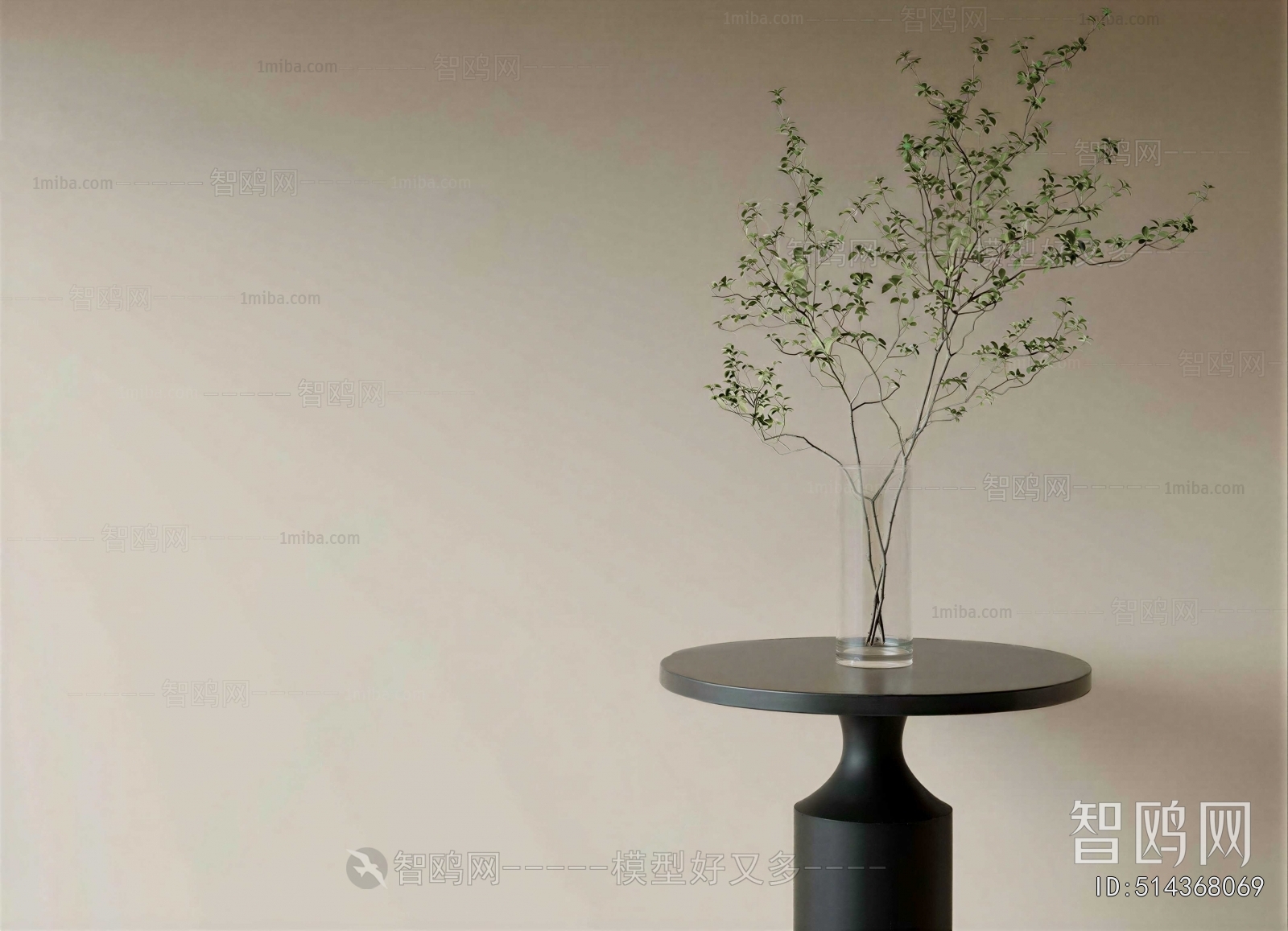 Modern Aquatic Green Plant