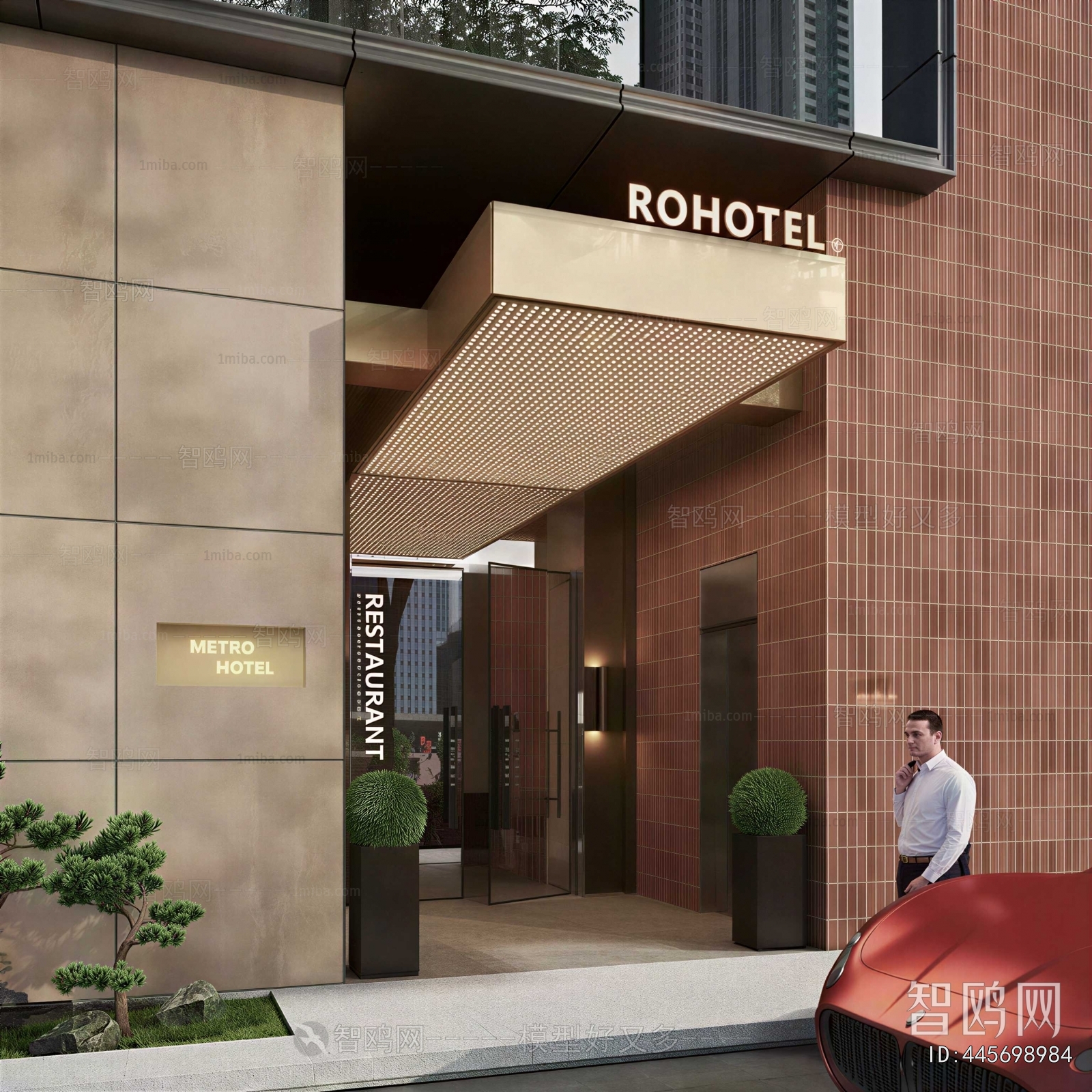 Modern Facade Element