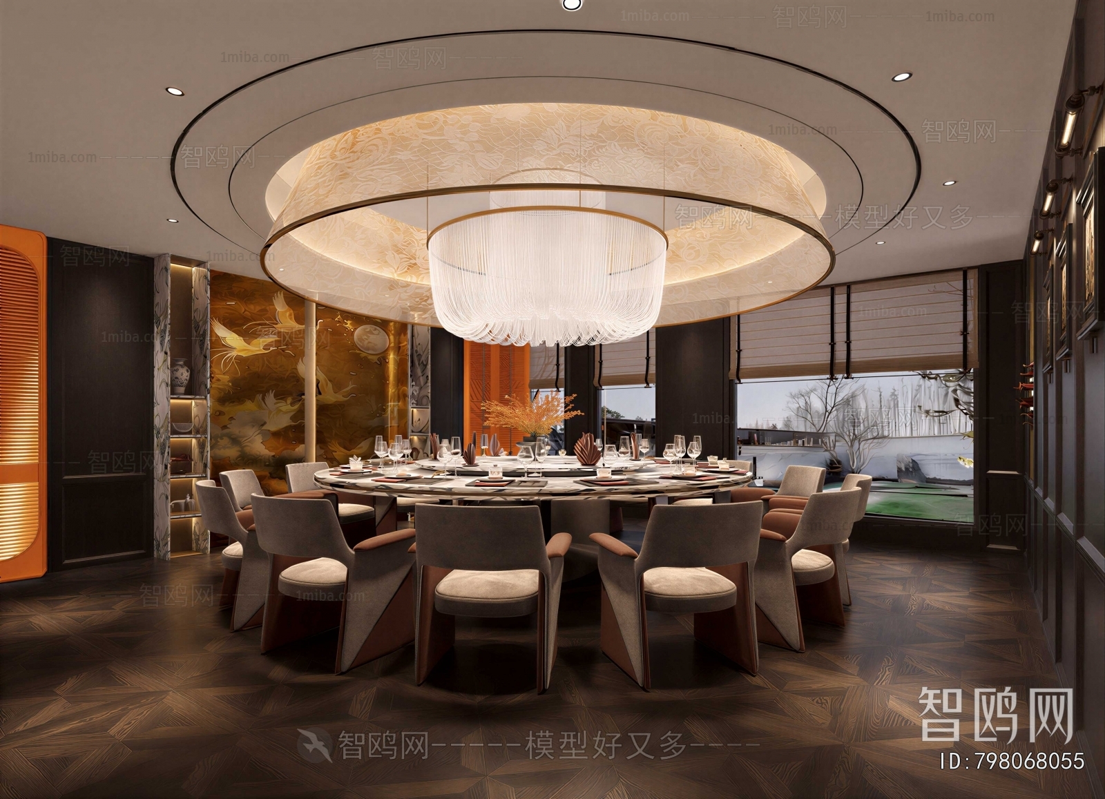 New Chinese Style Restaurant Box