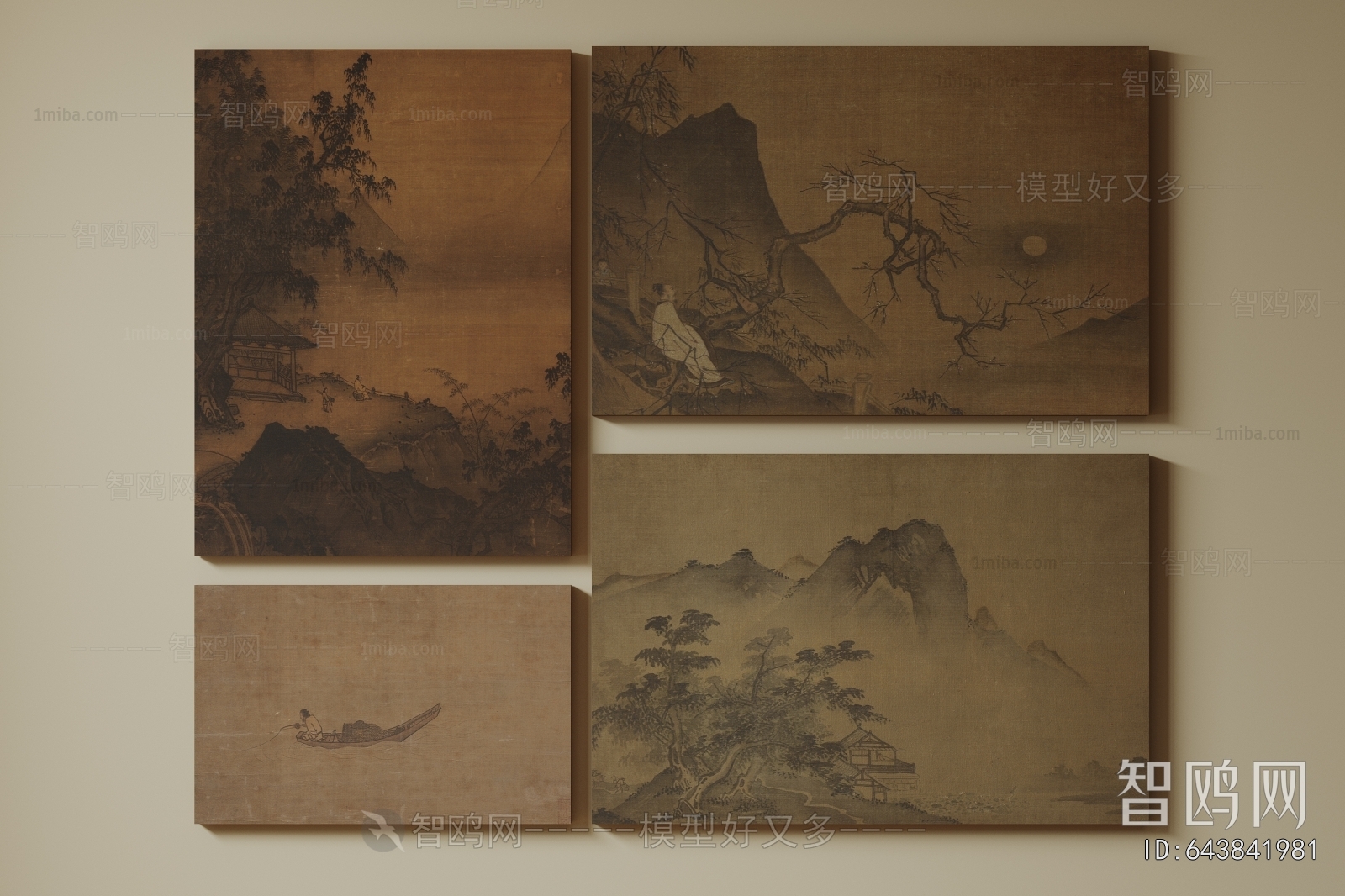 New Chinese Style Painting