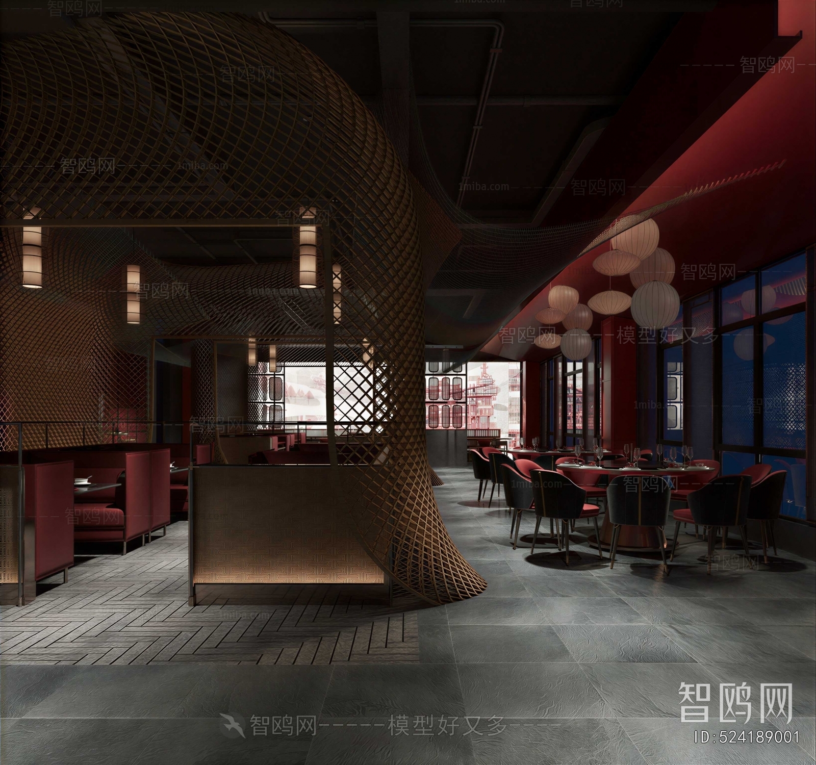 Wabi-sabi Style Restaurant