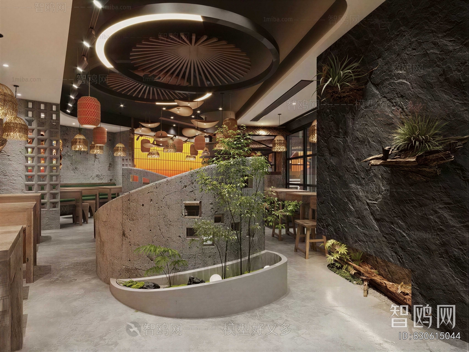 Industrial Style Restaurant