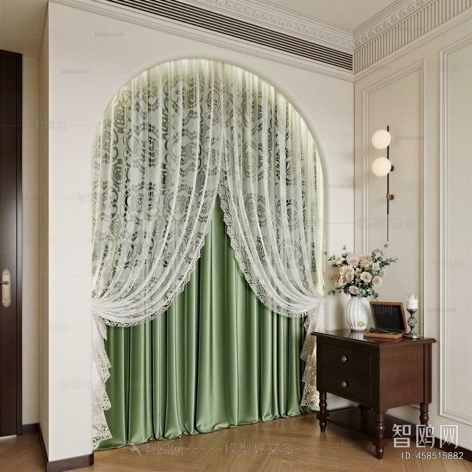 French Style The Curtain