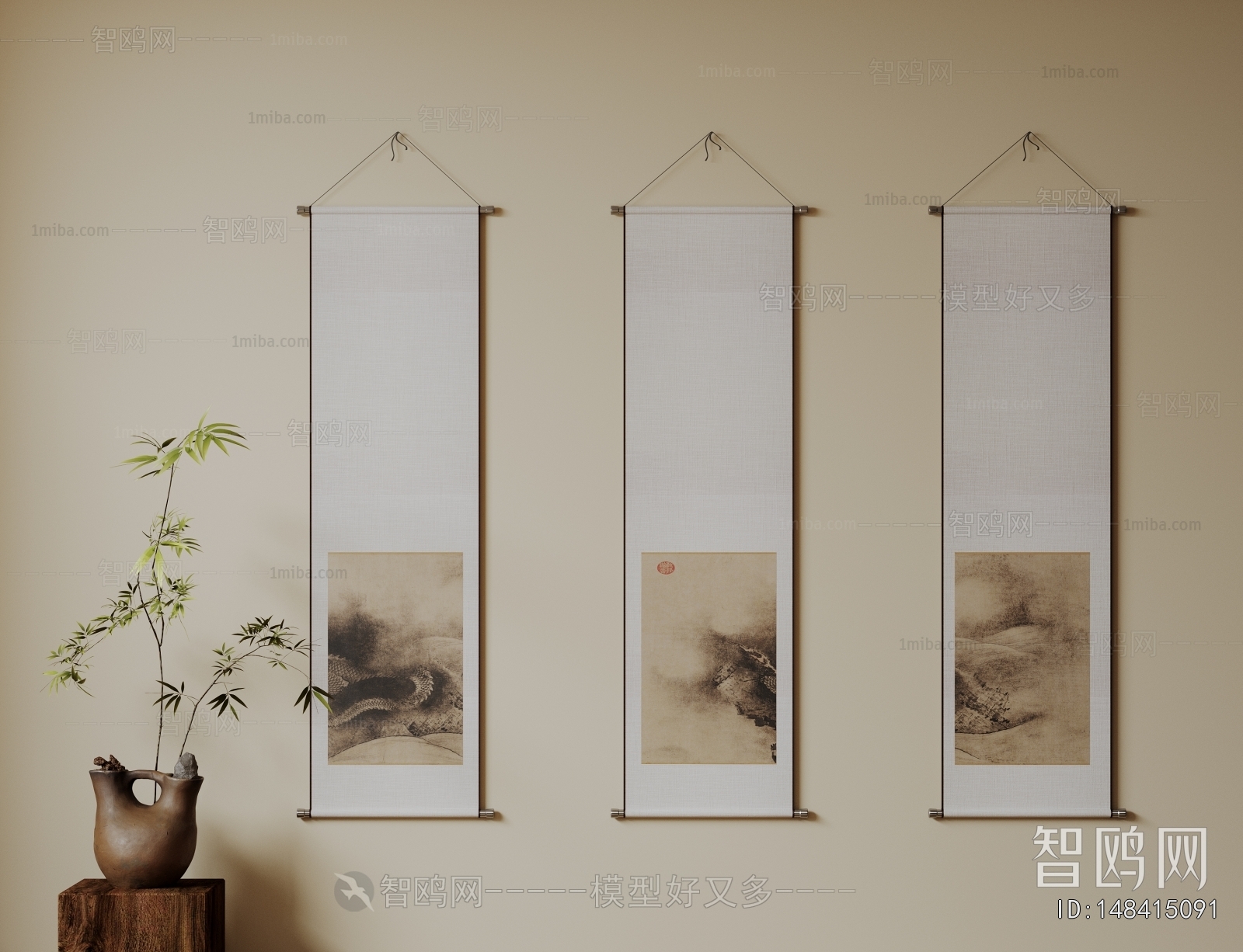 New Chinese Style Painting