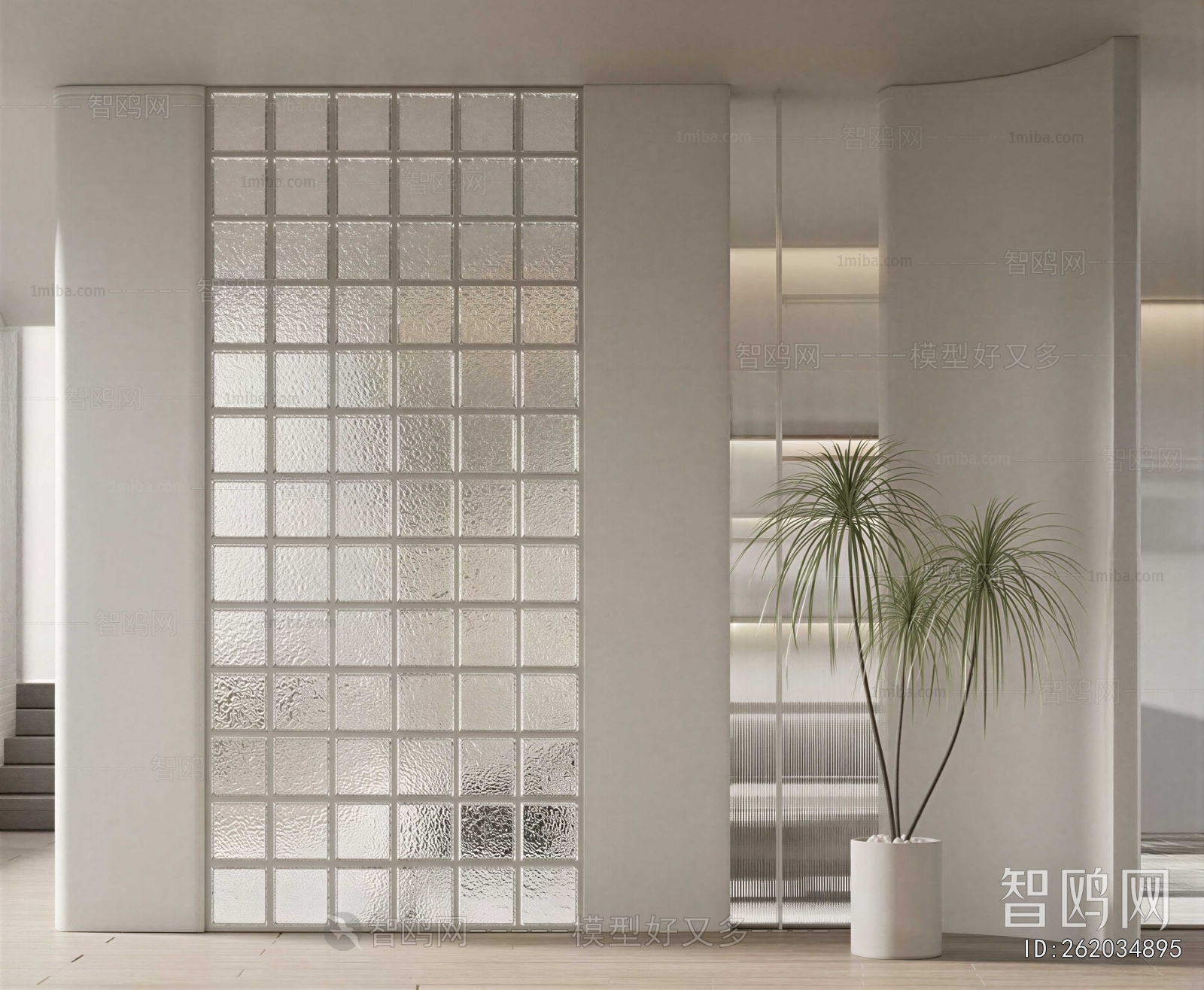 Modern Glass Screen Partition