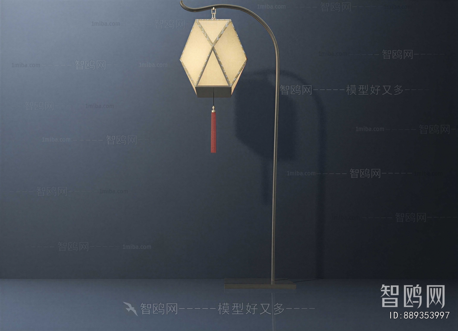 New Chinese Style Floor Lamp
