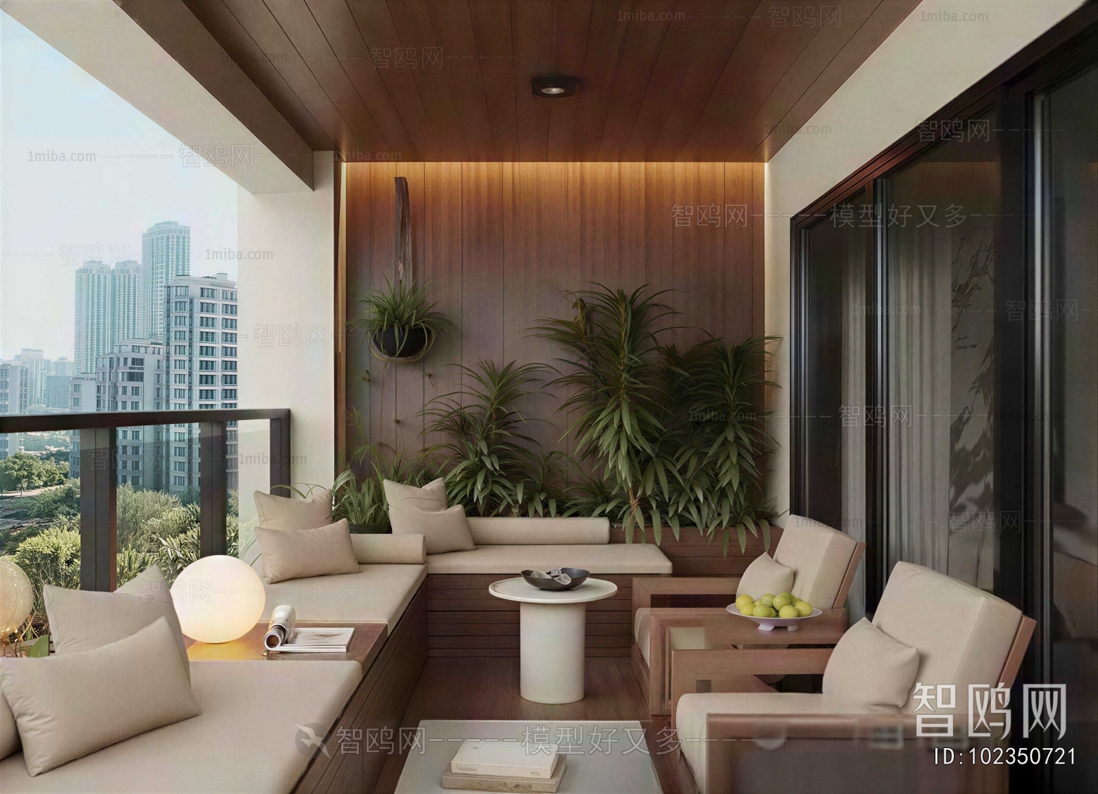 Modern Leisure Balcony