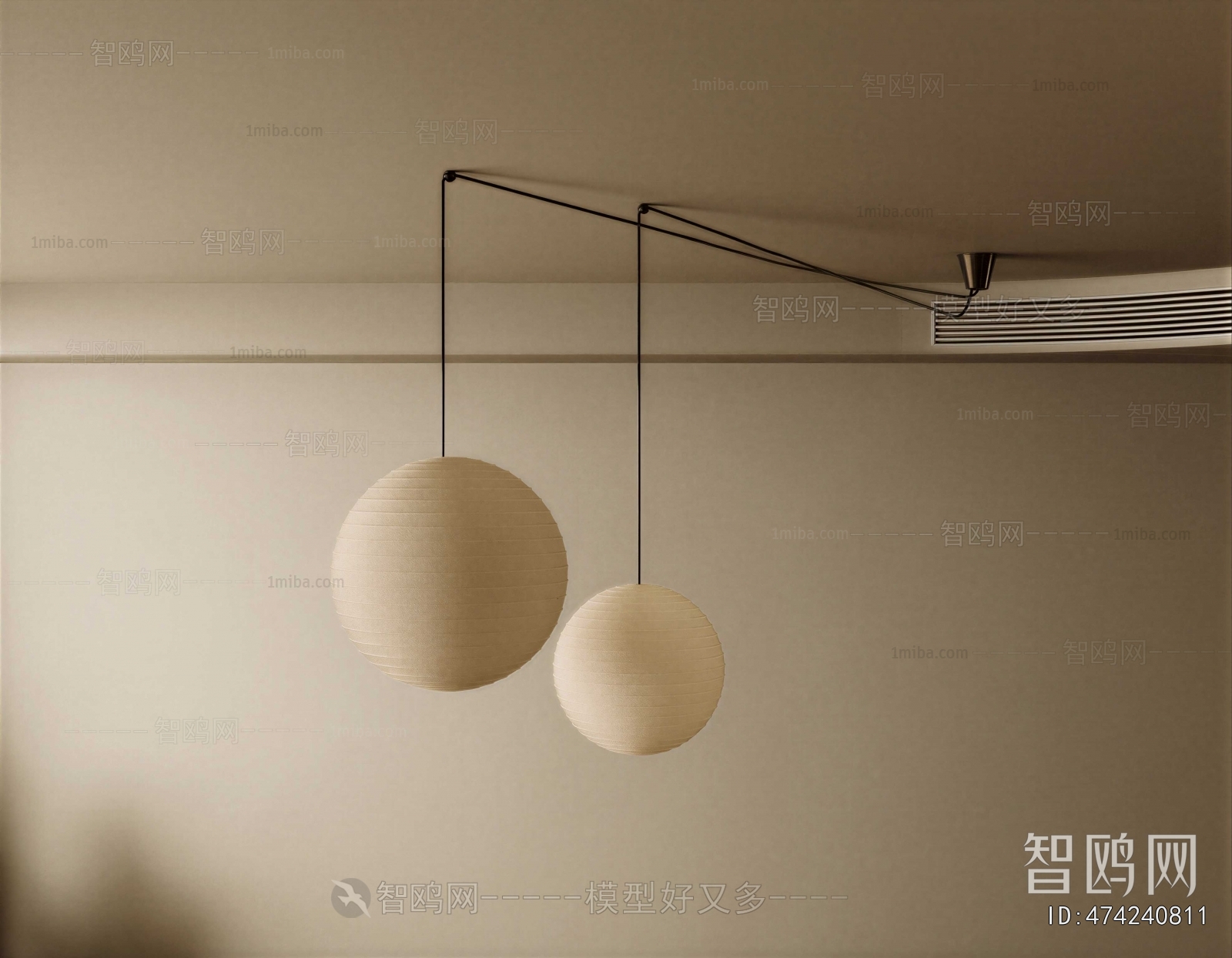 Wabi-sabi Style Droplight