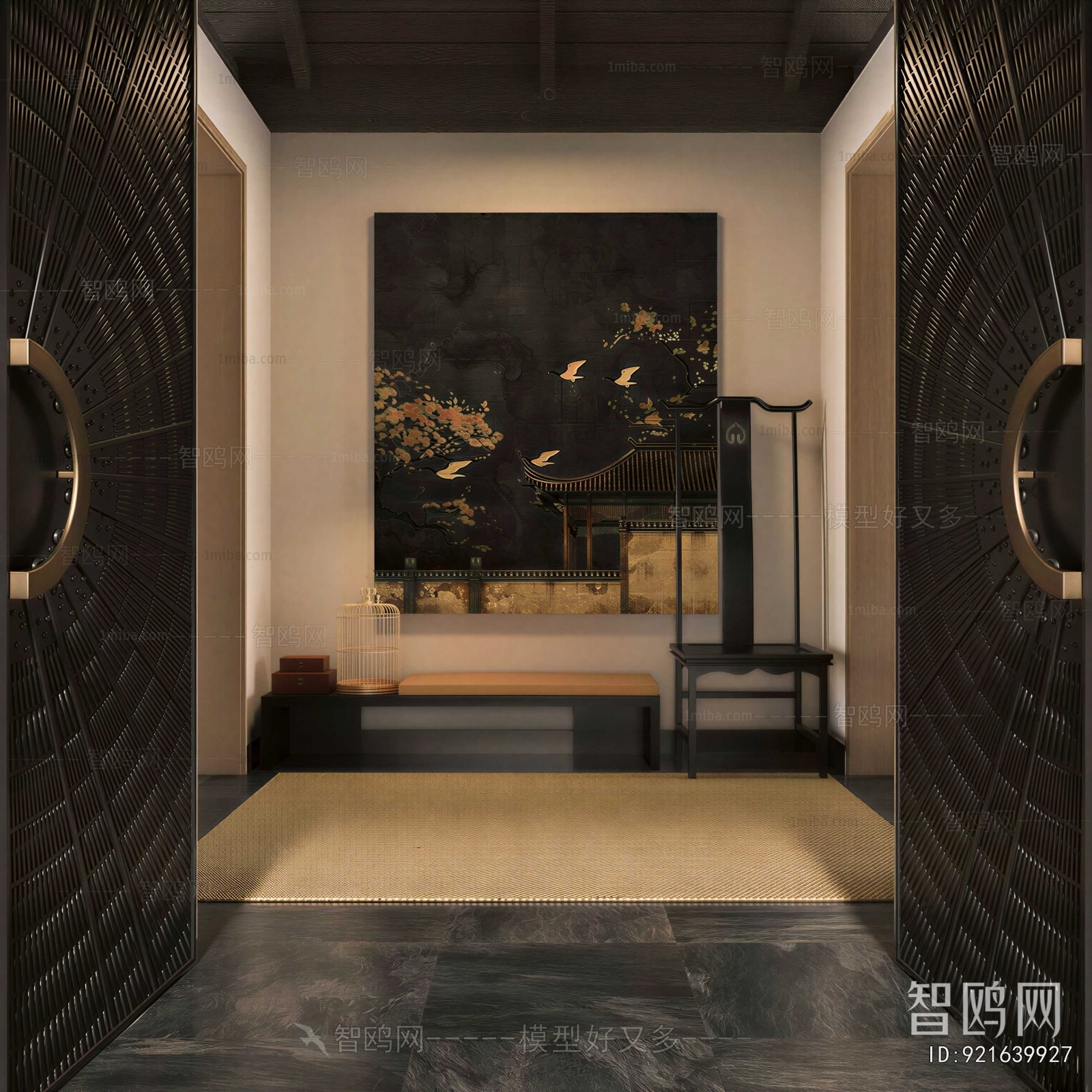 New Chinese Style Hallway